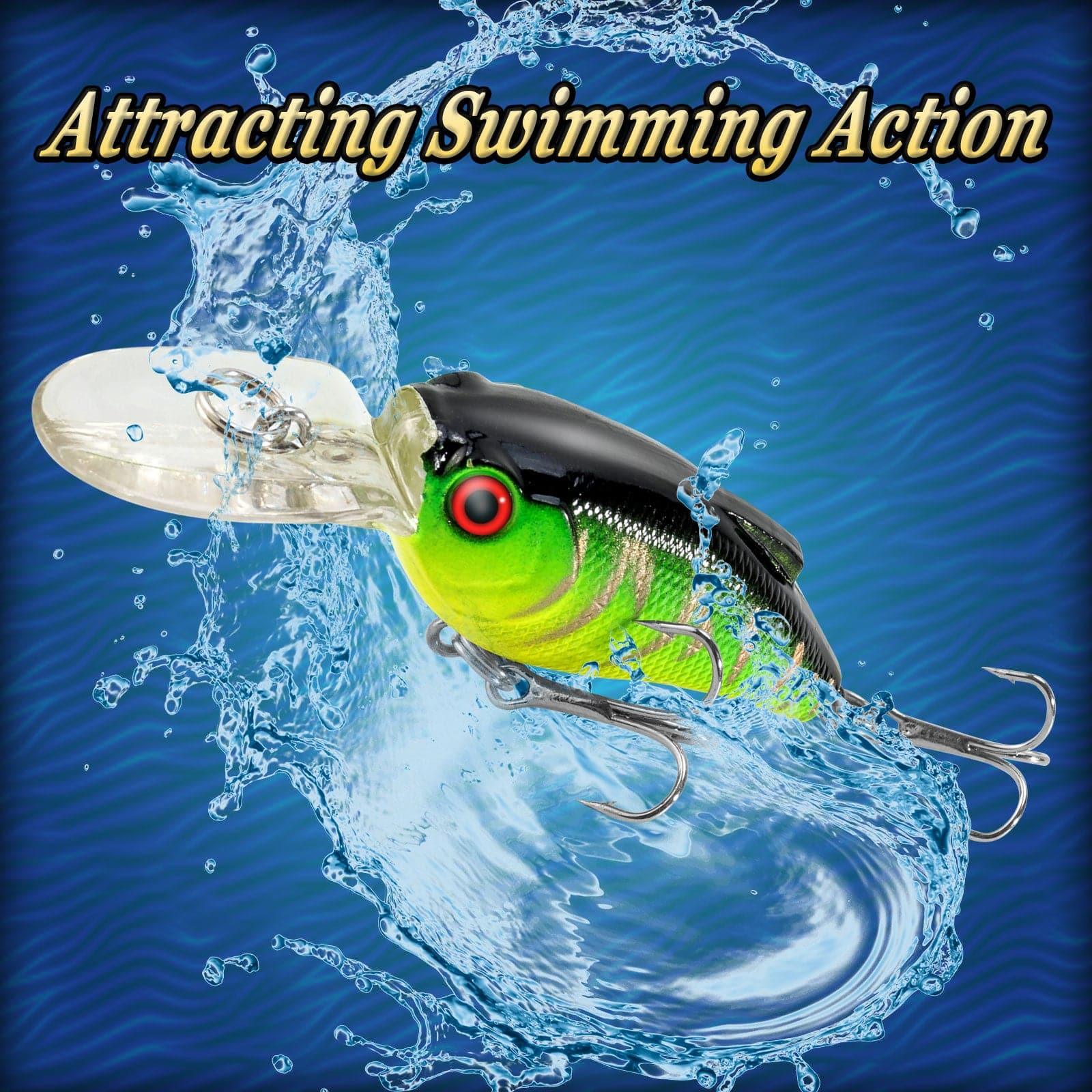 Dr.Fish 5pcs Crankbaits Lures Kit - Image 3