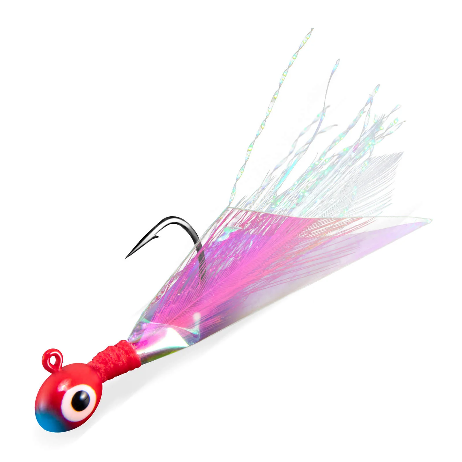 Dr.Fish 10pcs Crappie Marabou Jigs Hand 1/32oz-1/16oz - Image 12