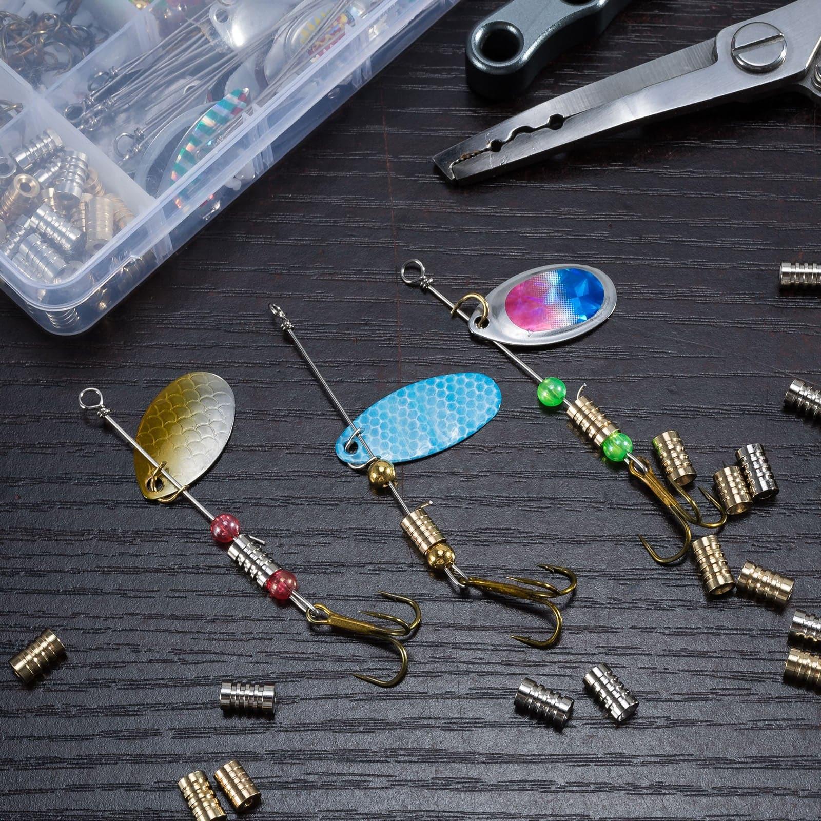 Dr.Fish 30pcs Cylinder Spinner Lure Body - Image 3