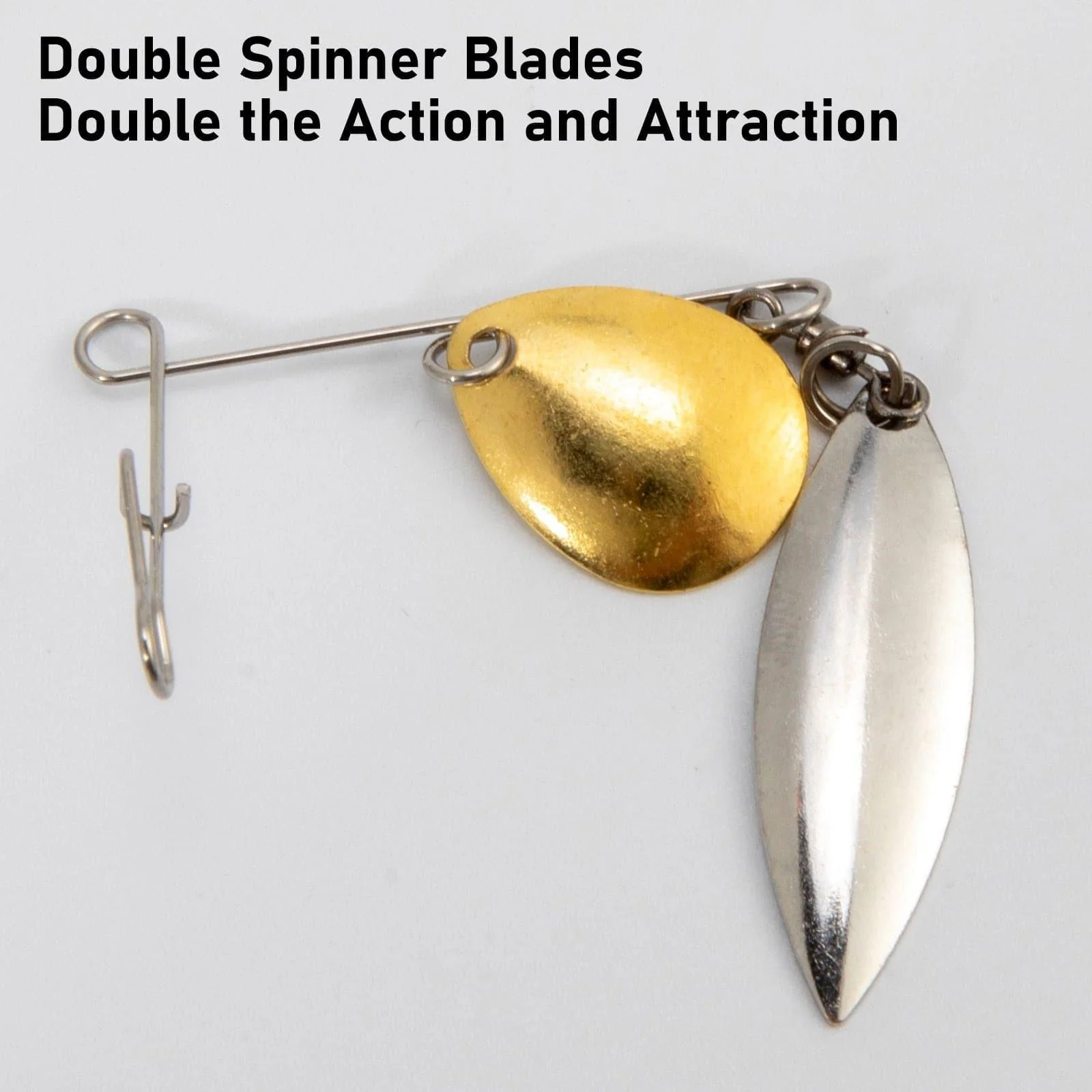 Dr.Fish 10pcs Double Blade Spinnerbait Arms - Image 3