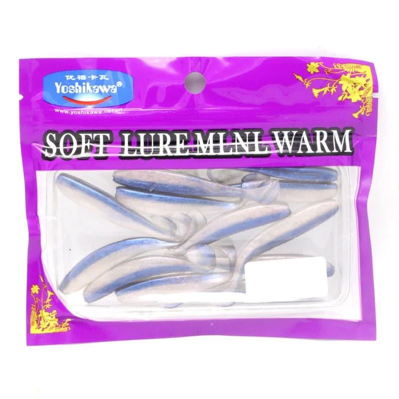Dr.Fish 10/12pcs Double Color Swimbaits 2.36''-2.75'' - Image 4