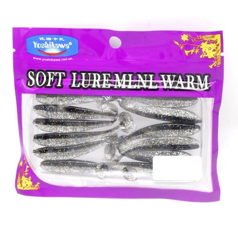 Dr.Fish 10/12pcs Double Color Swimbaits 2.36''-2.75'' - Image 5
