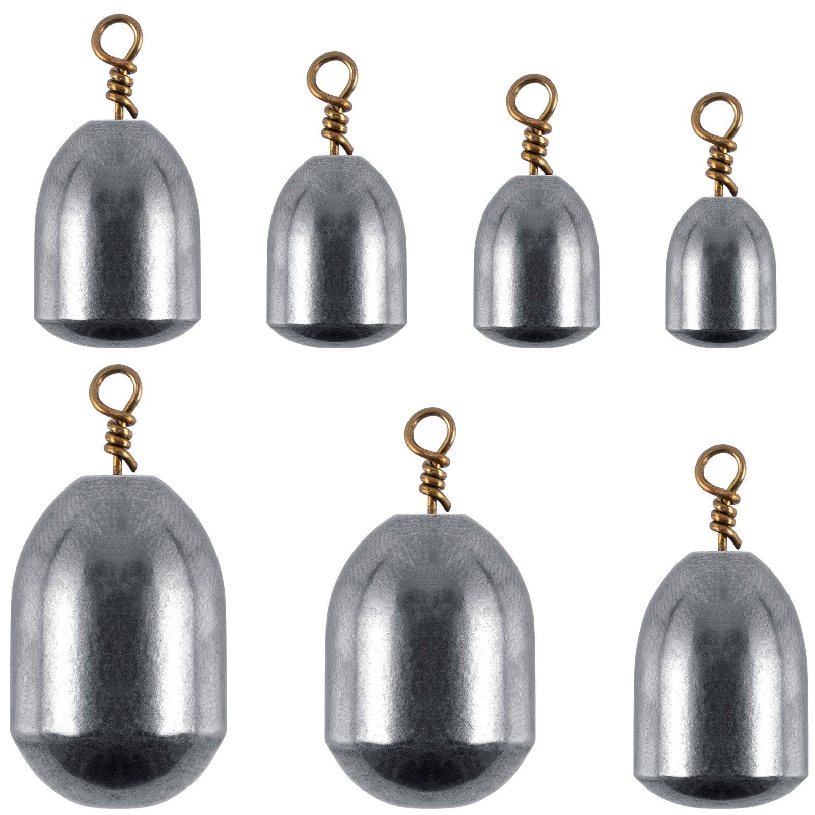 Dr.Fish 10/20pcs Bulk Iron Fishing Weight 3.5g-28g
