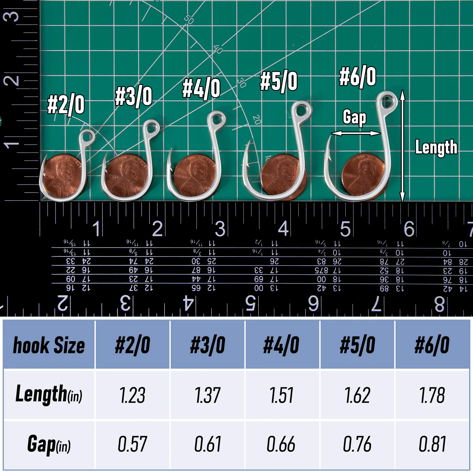 Dr.Fish 10-Pack Inline Single Hooks - Image 7