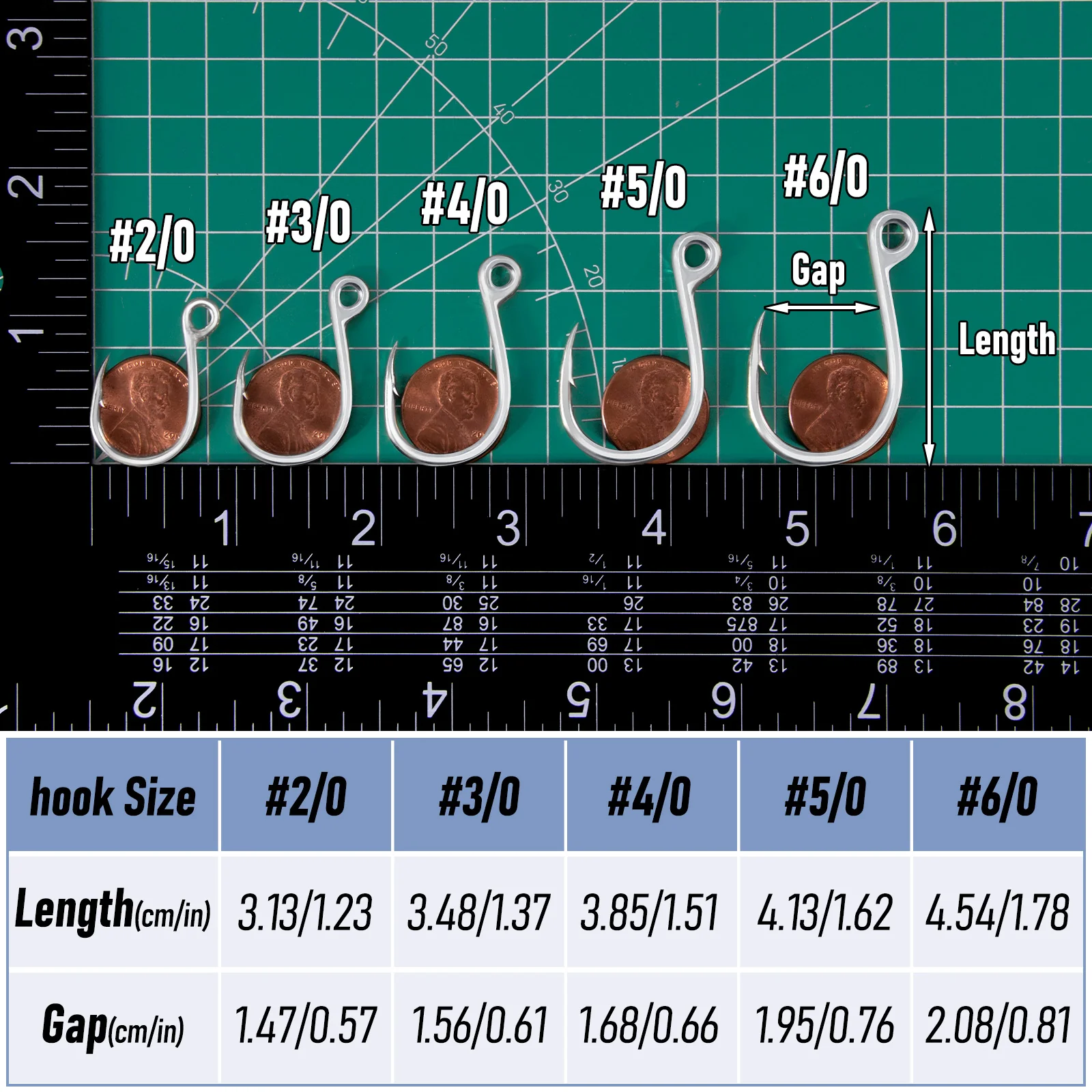 Dr.Fish 10-Pack Inline Single Hooks - Image 8
