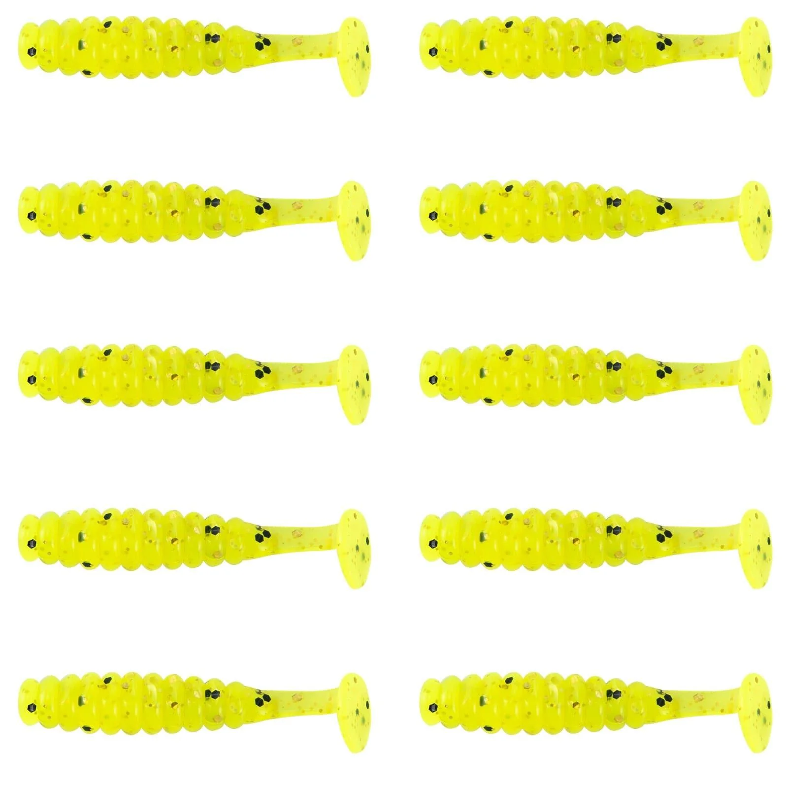 Dr.Fish 10 pcs Paddle Tail Soft Baits 1-1/2'' - Image 11