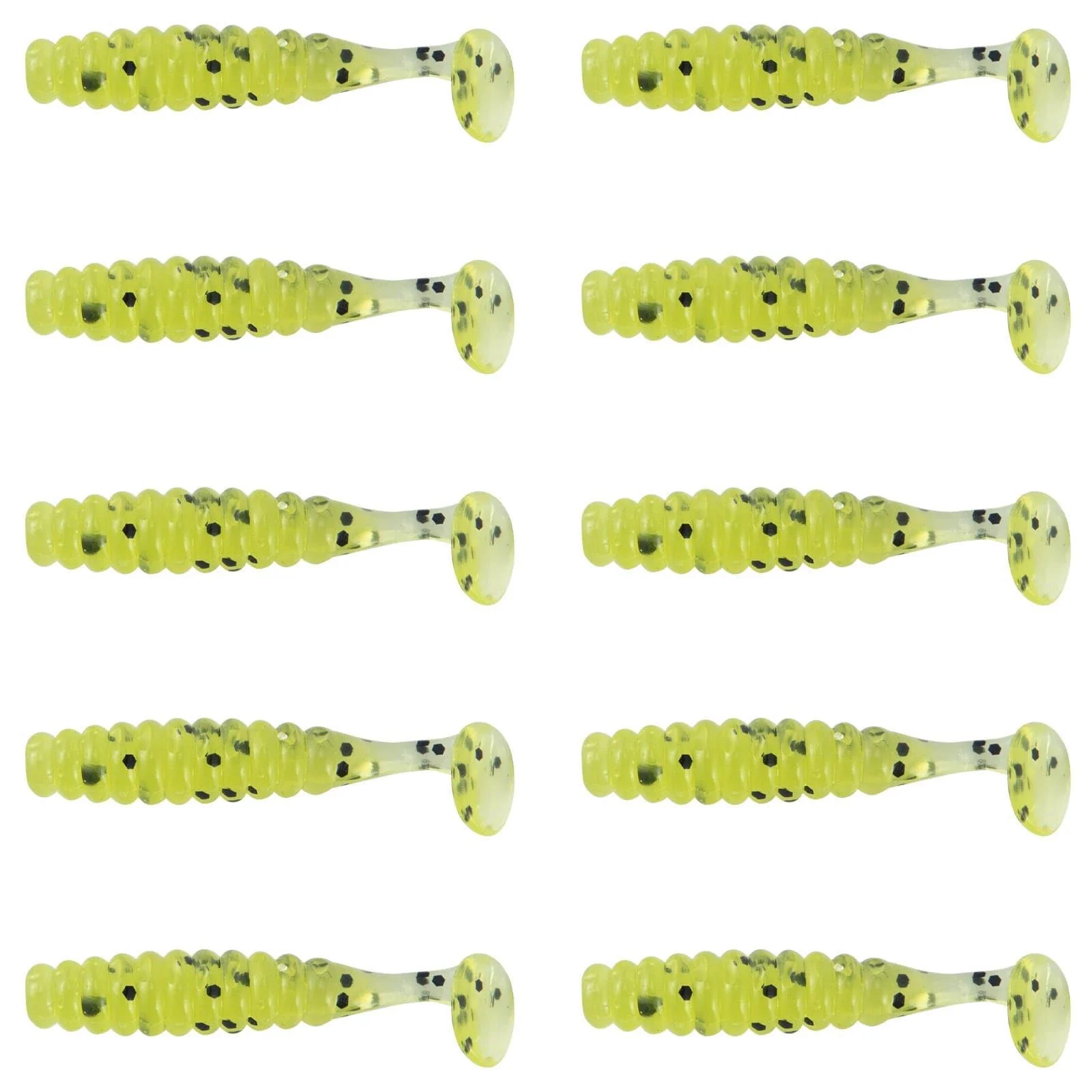 Dr.Fish 10 pcs Paddle Tail Soft Baits 1-1/2'' - Image 13