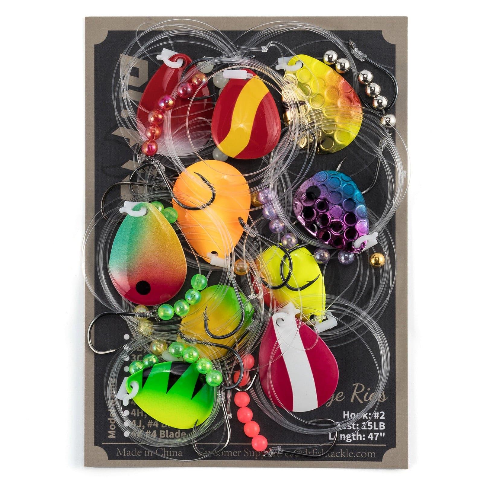 Dr.Fish 10pcs Walleye Spinner Rigs - Image 3