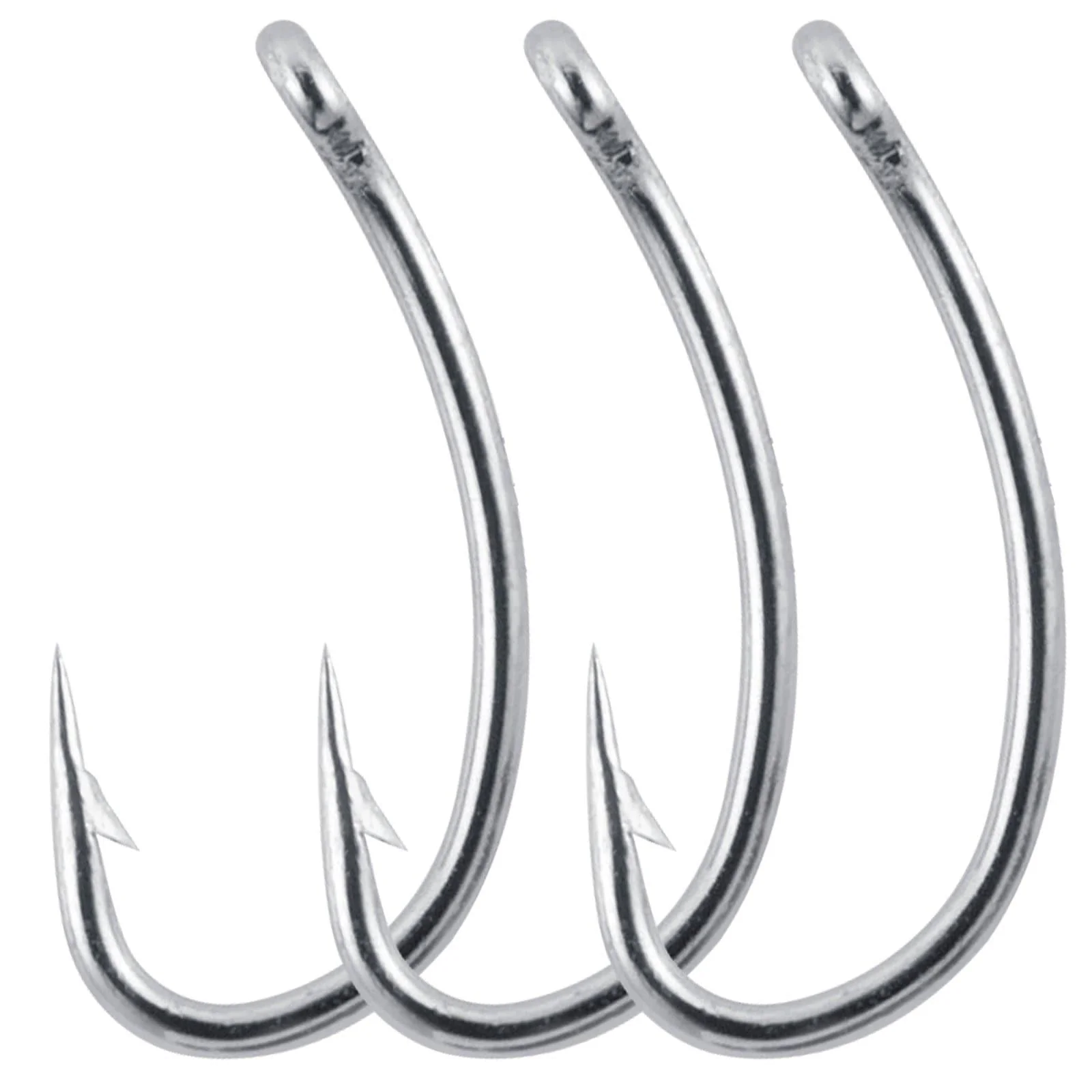 Dr.Fish 100pcs  Gold/Silver Fly Tying HooK #12-#22 - Image 7
