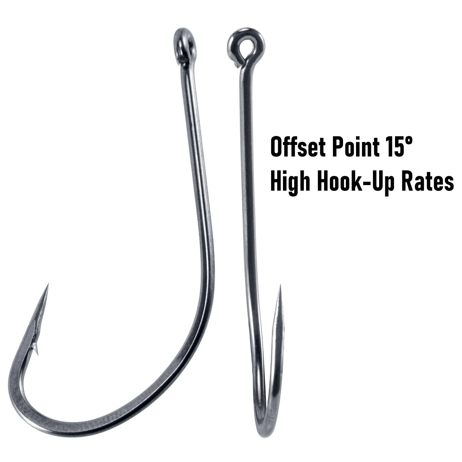 Dr.Fish 100pcs Streamer Fly Tying Hook 18#-2/0# - Image 4