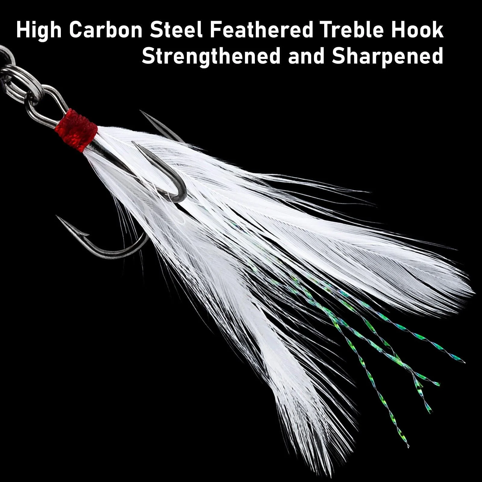 Dr.Fish 10pcs Spinnerbait Lures Kits 3.5/7.5g - Image 8