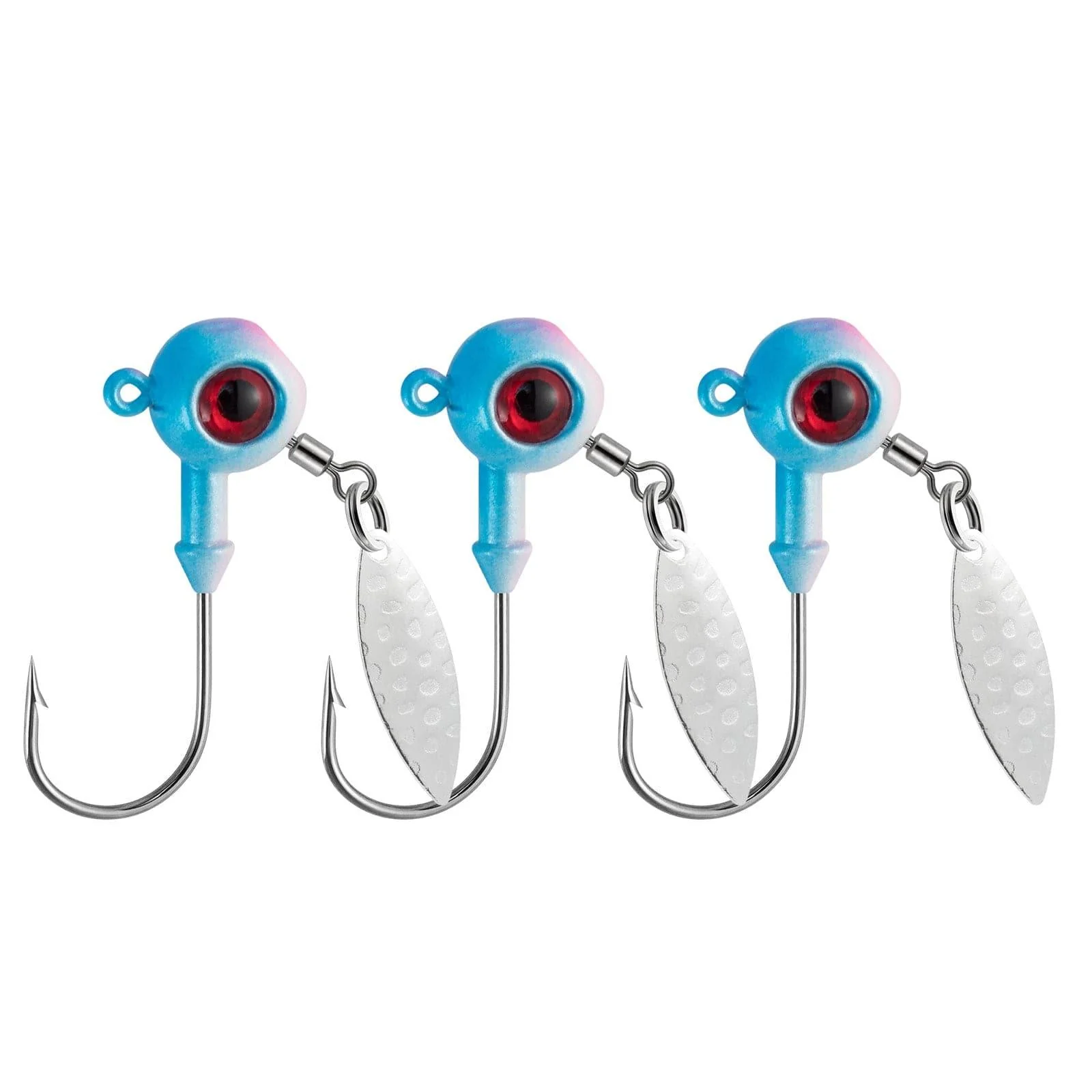 Dr.Fish 10pcs Underspin Jig Heads 1/8oz-1/4oz - Image 10