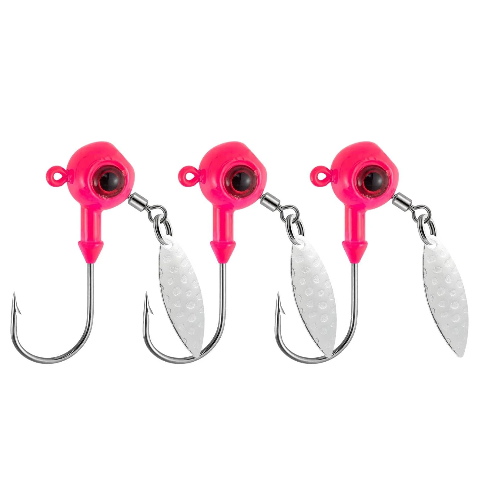 Dr.Fish 10pcs Underspin Jig Heads 1/8oz-1/4oz - Image 12