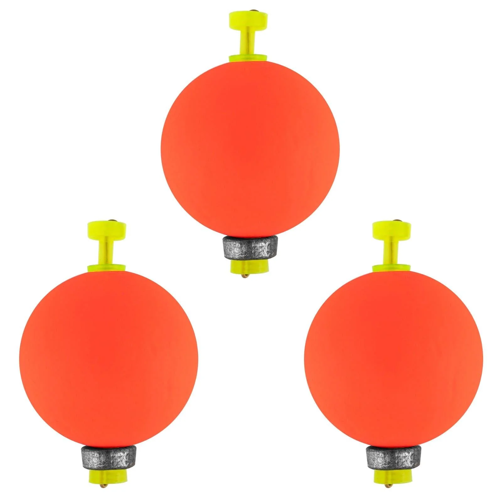 Dr.Fish 10pcs Fishing Weighted Bobbers Egg Floats 1/6-3/8oz - Image 7