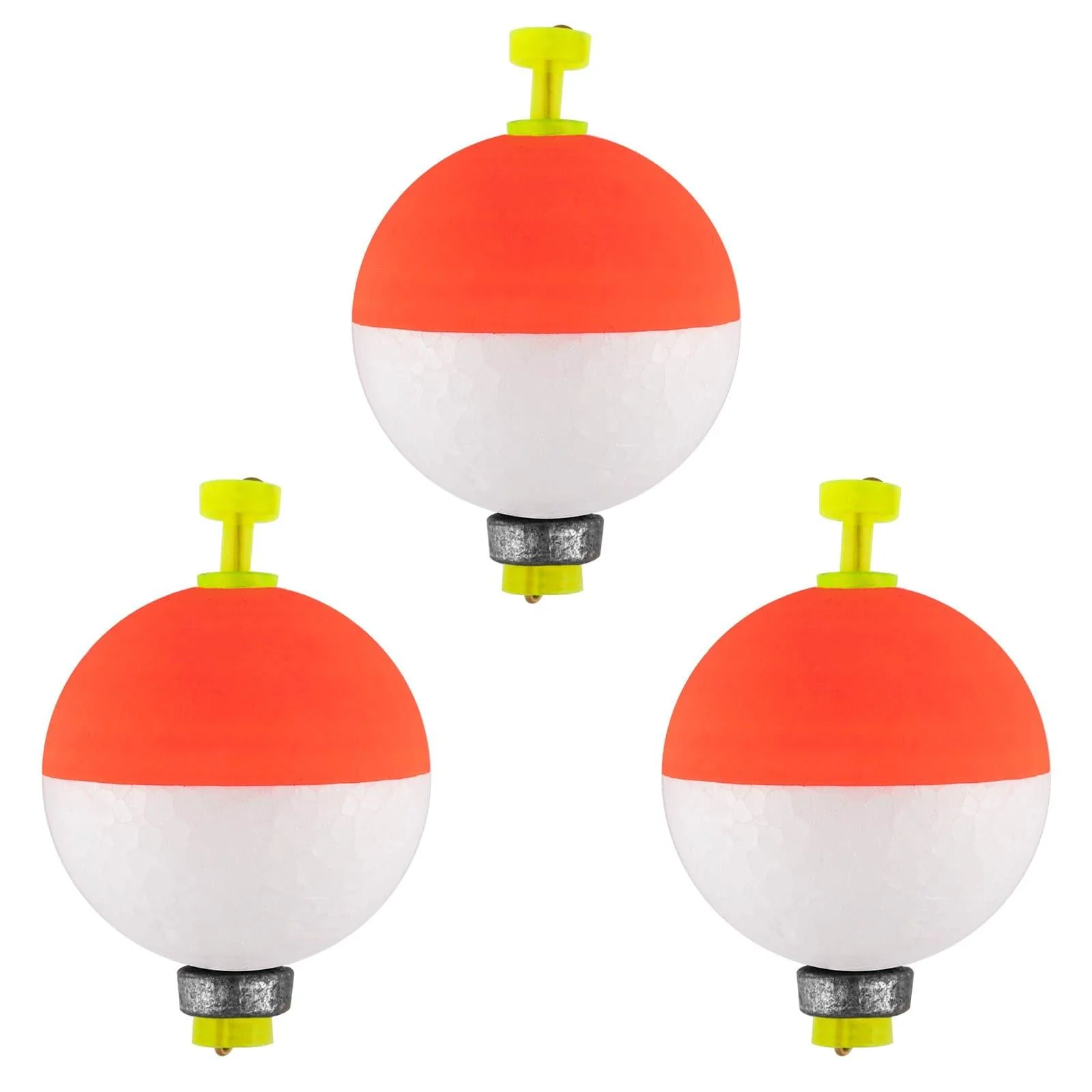 Dr.Fish 10pcs Fishing Weighted Bobbers Egg Floats 1/6-3/8oz - Image 9