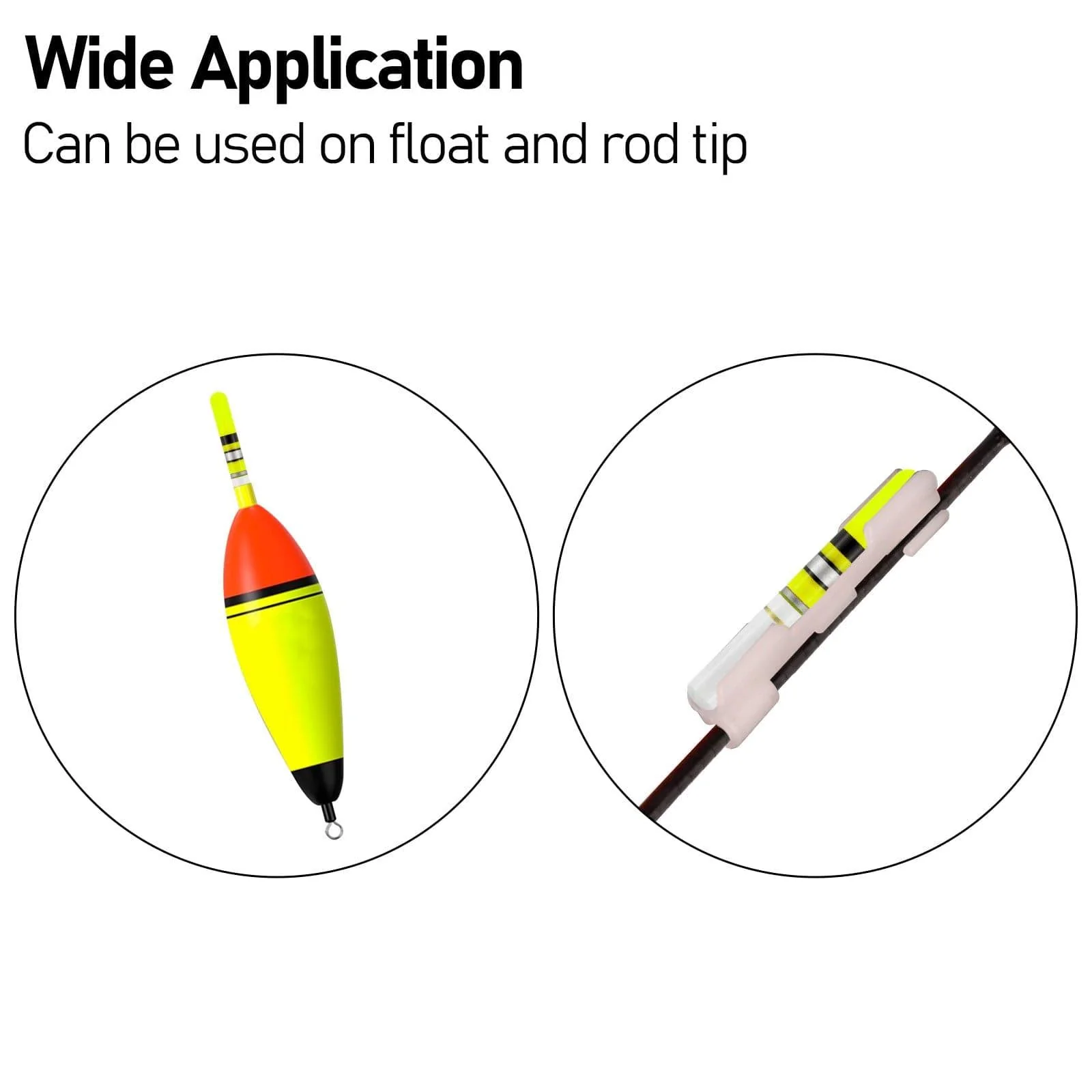 Dr.Fish 10pcs Glow Sticks LED Fish Floats - Image 12