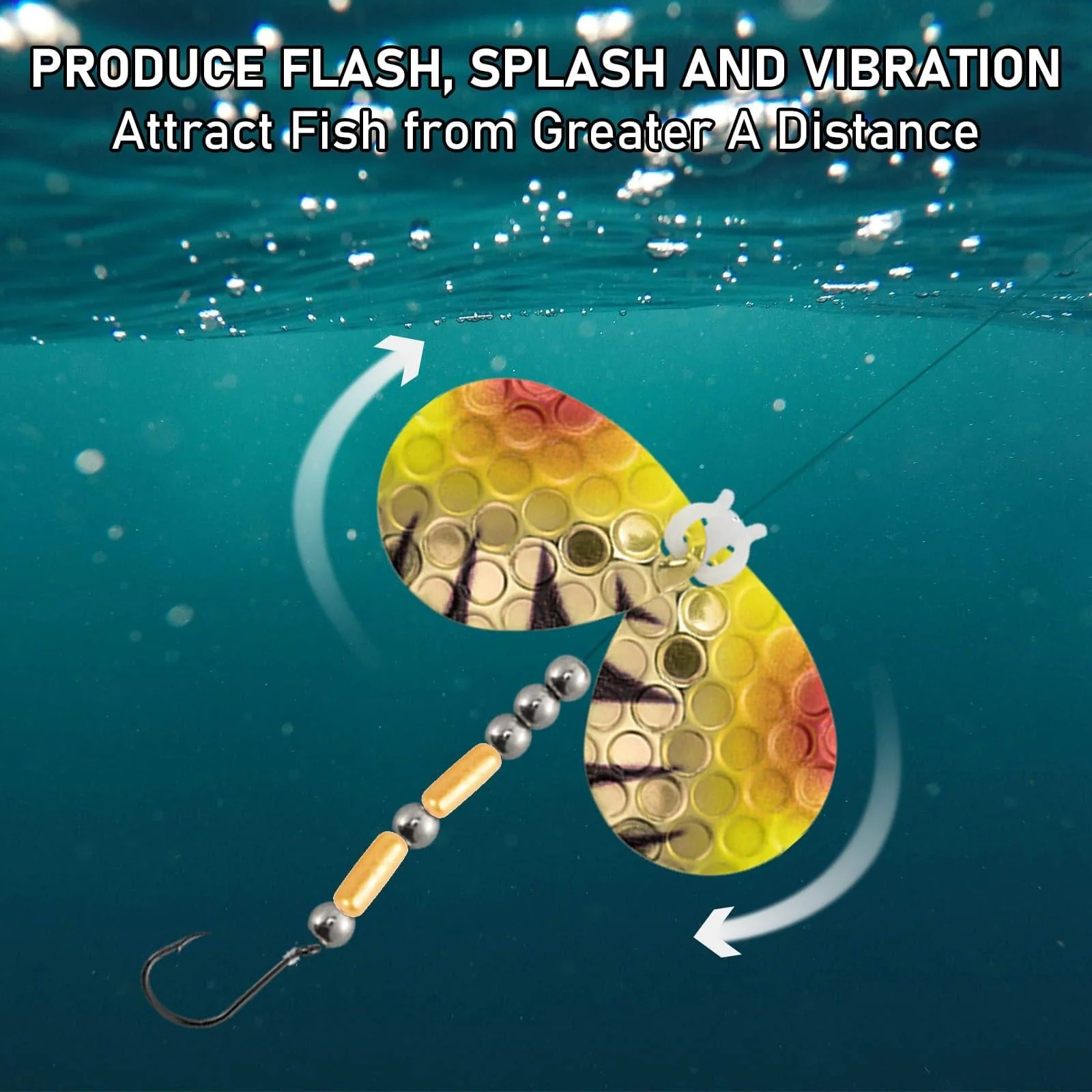 Dr. Fish 10pcs Spinner Rig Kit - Image 7