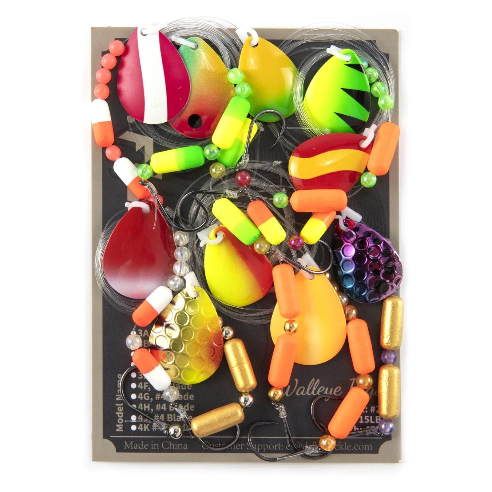 Dr. Fish 10pcs Spinner Rig Kit - Image 8