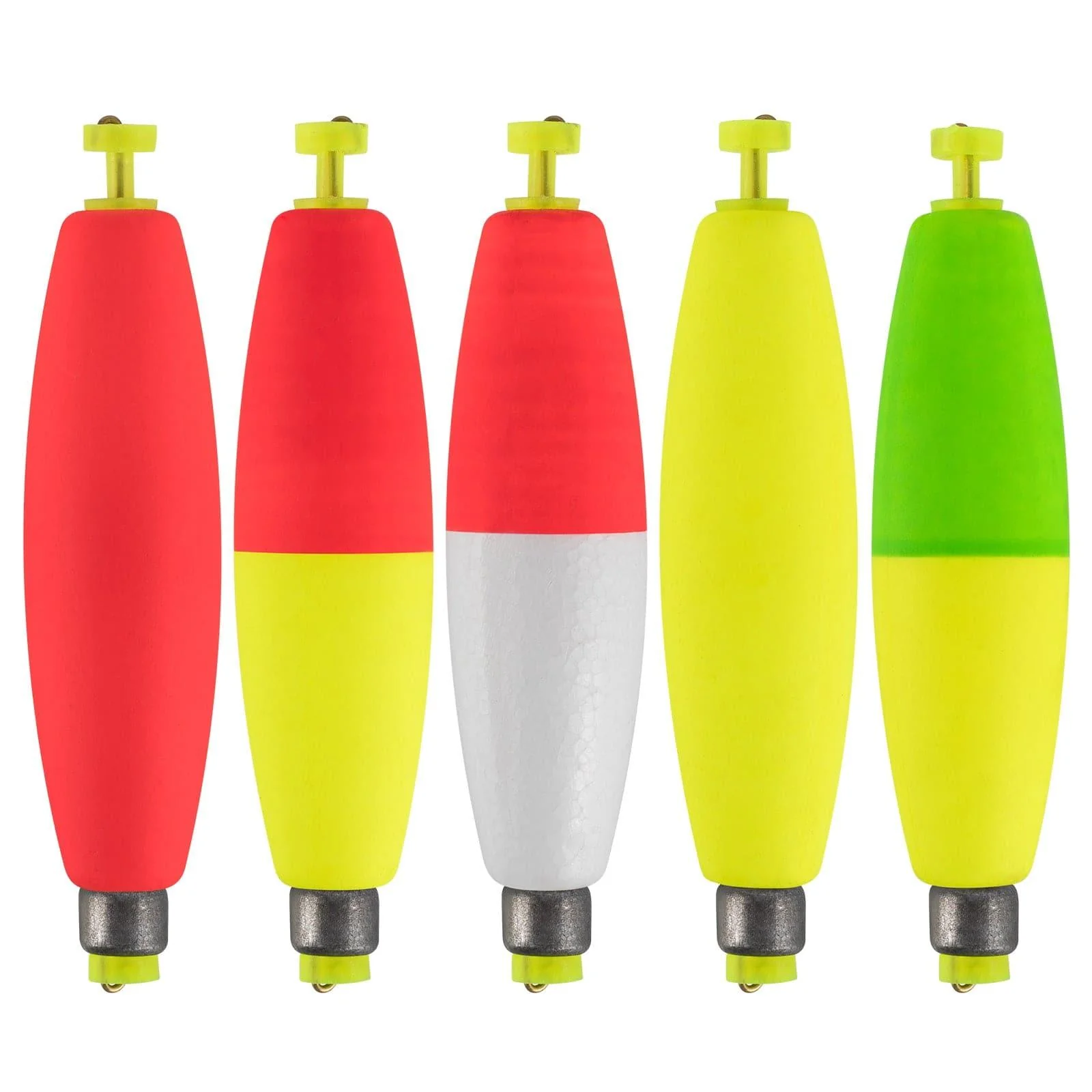 Dr.Fish 10pcs Cigar Shape Fishing Float 3/32-3/10oz,2-3.8''