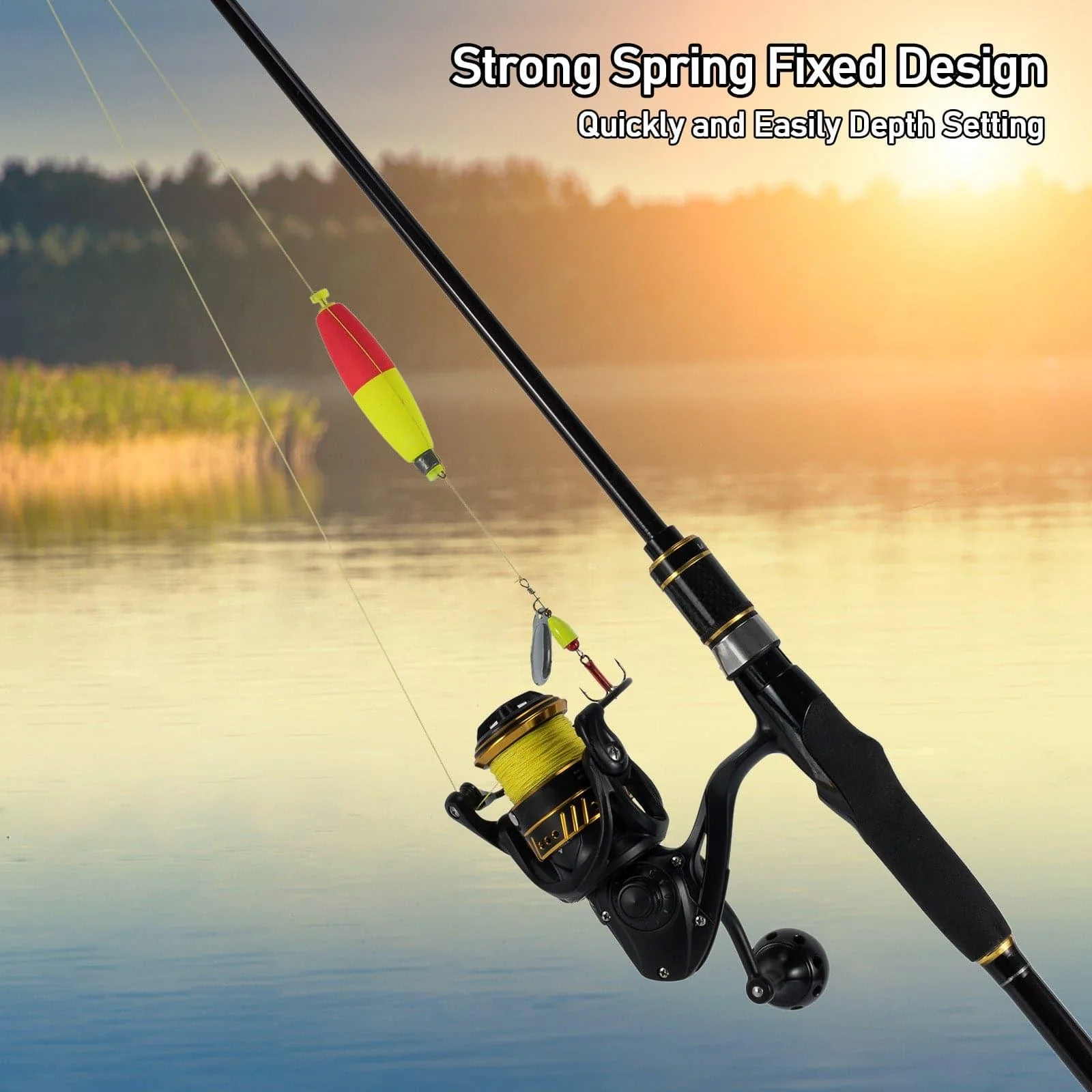 Dr.Fish 10pcs Cigar Shape Fishing Float 3/32-3/10oz,2-3.8'' - Image 3