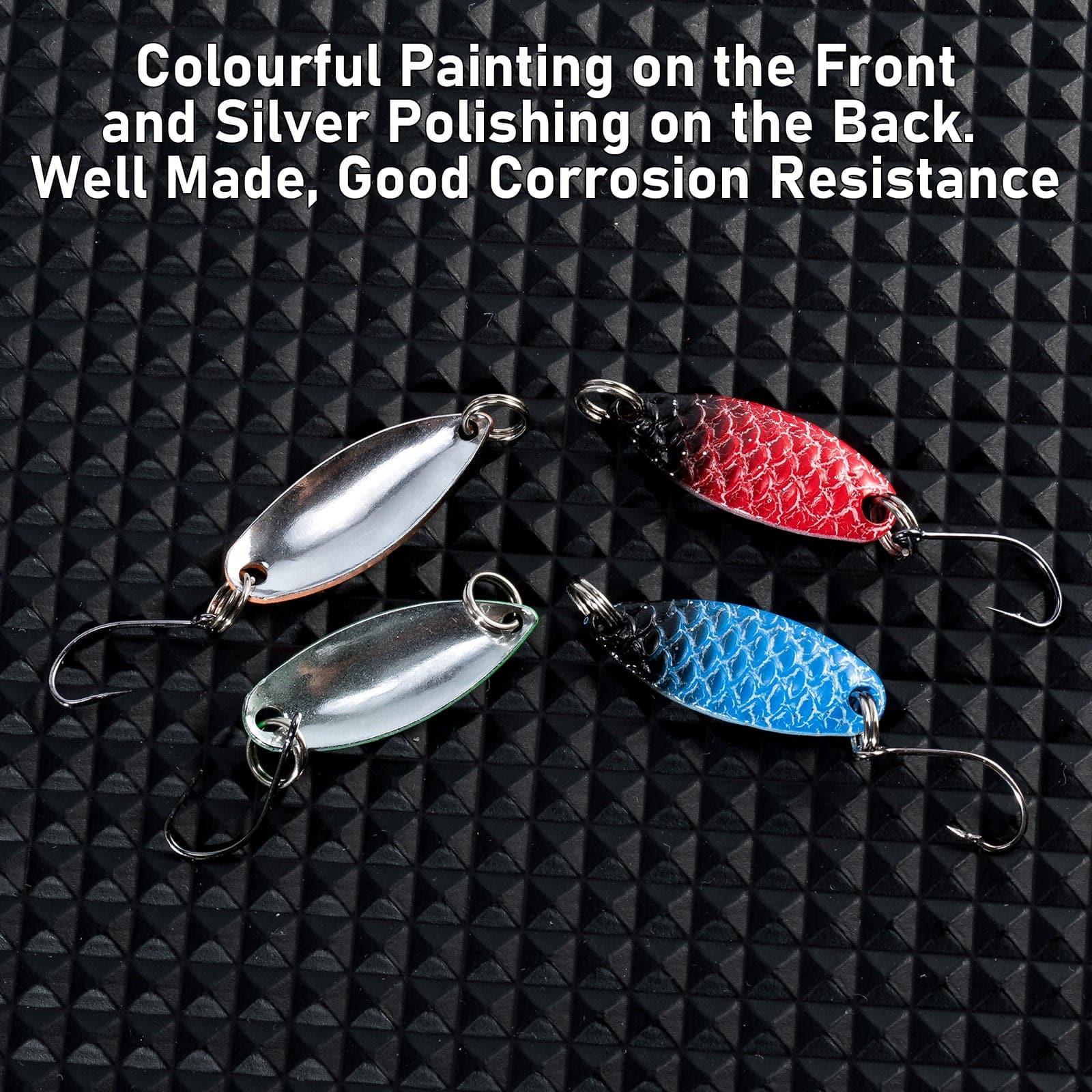 Dr.Fish  12pcs Spoons Spinners Lures Kit - Image 4