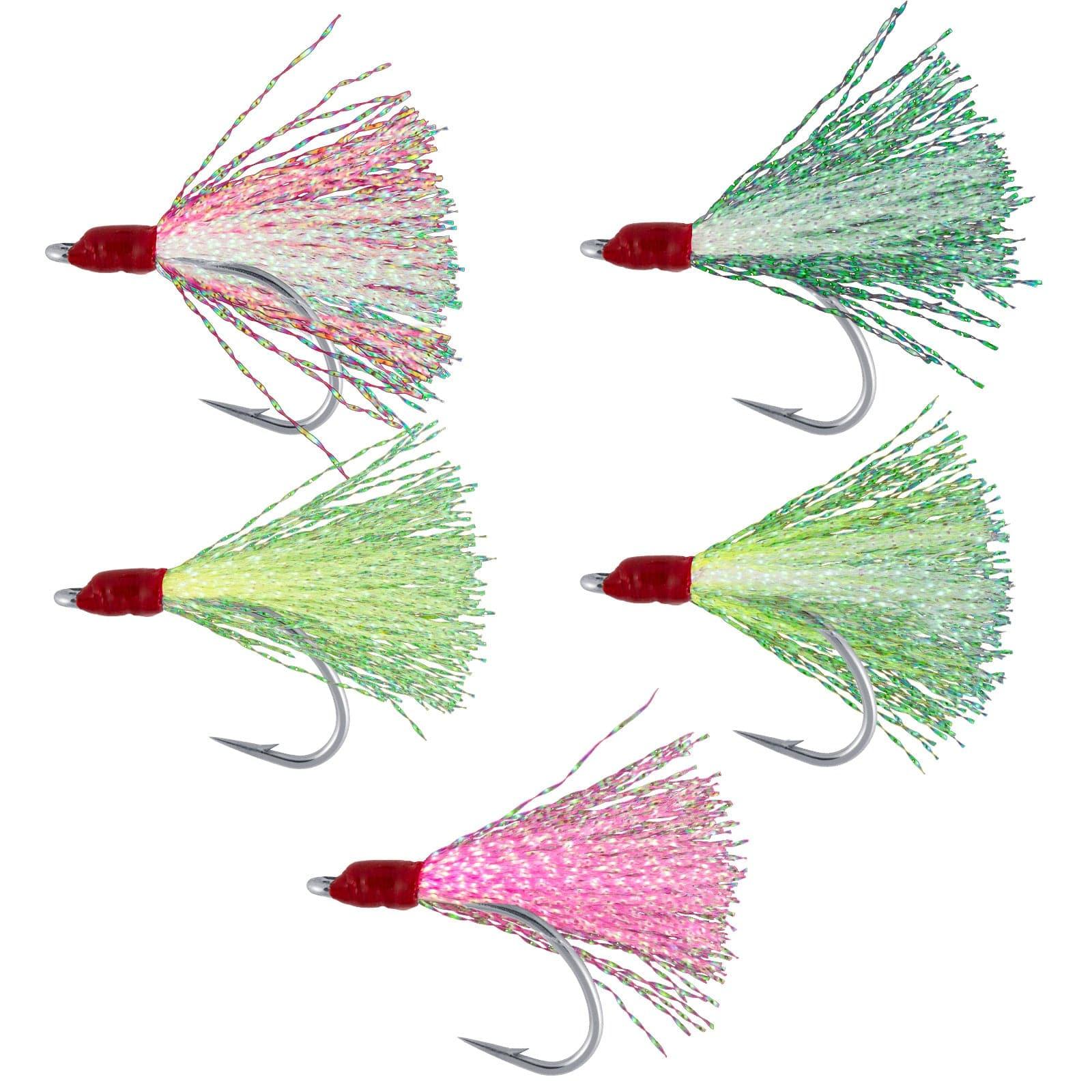 Dr.Fish 15pcs Striper Flounder Rig 0.55-1.77''