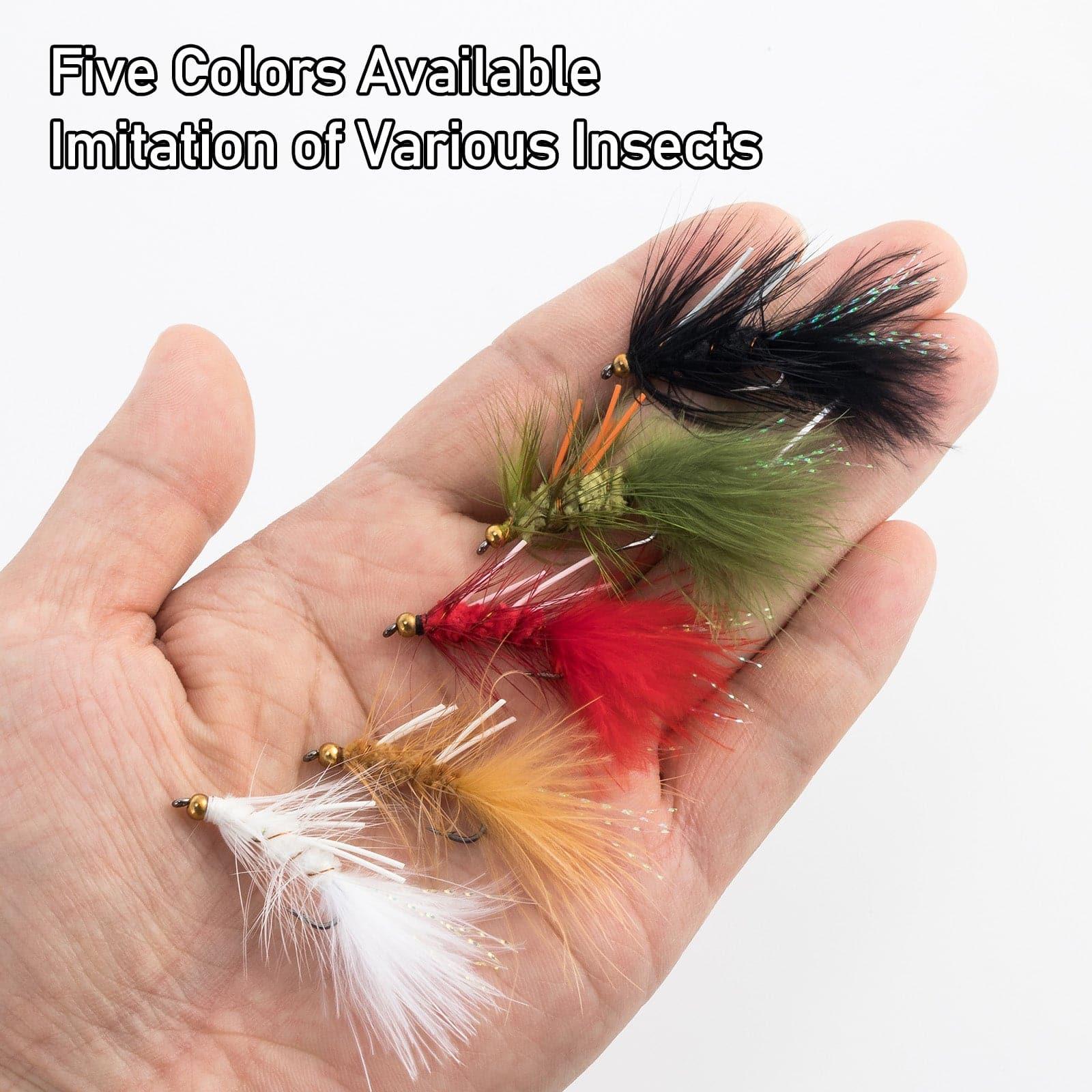 Dr.Fish 15pcs Wooly Bugger Flies 0.4g - Image 4
