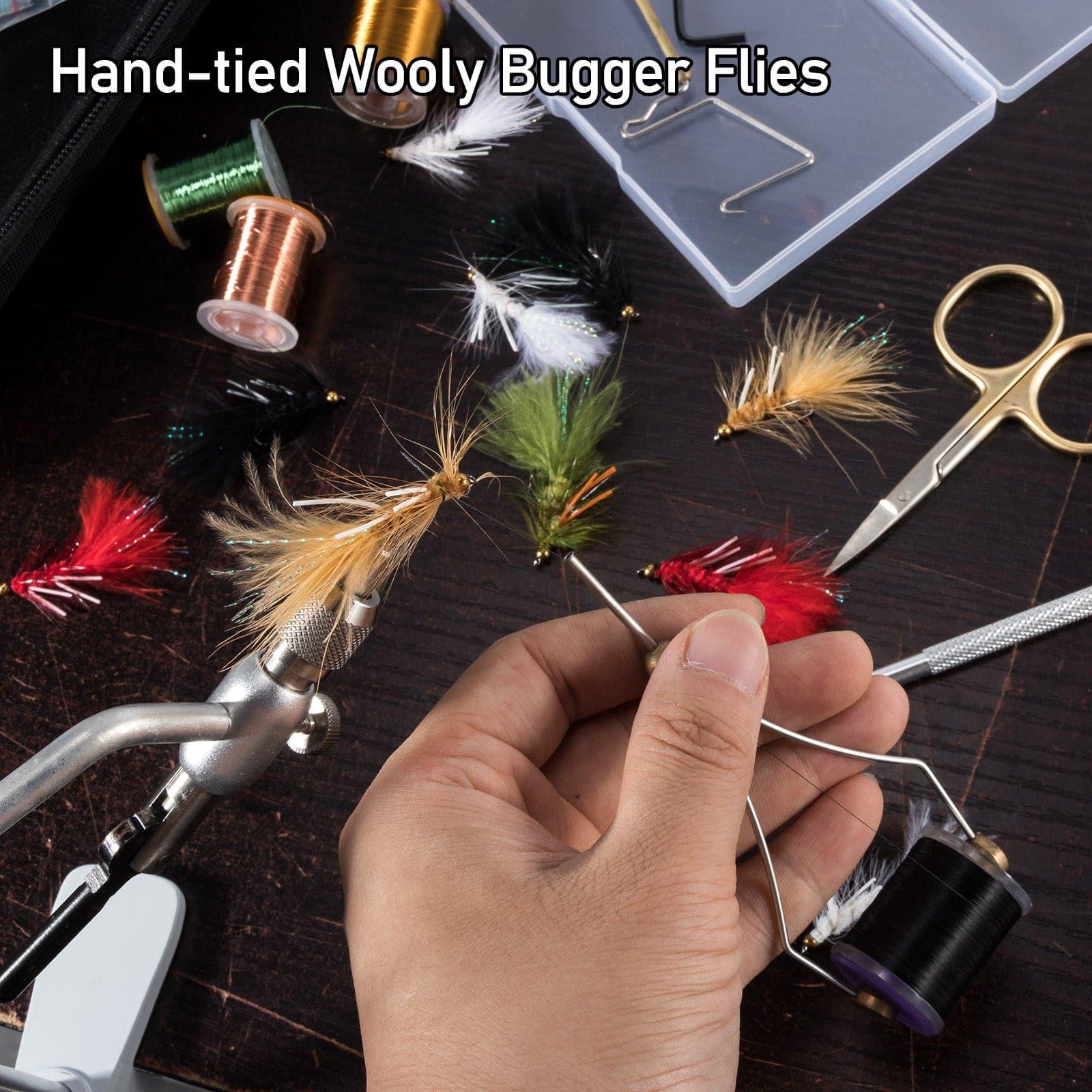 Dr.Fish 15pcs Wooly Bugger Flies 0.4g - Image 7