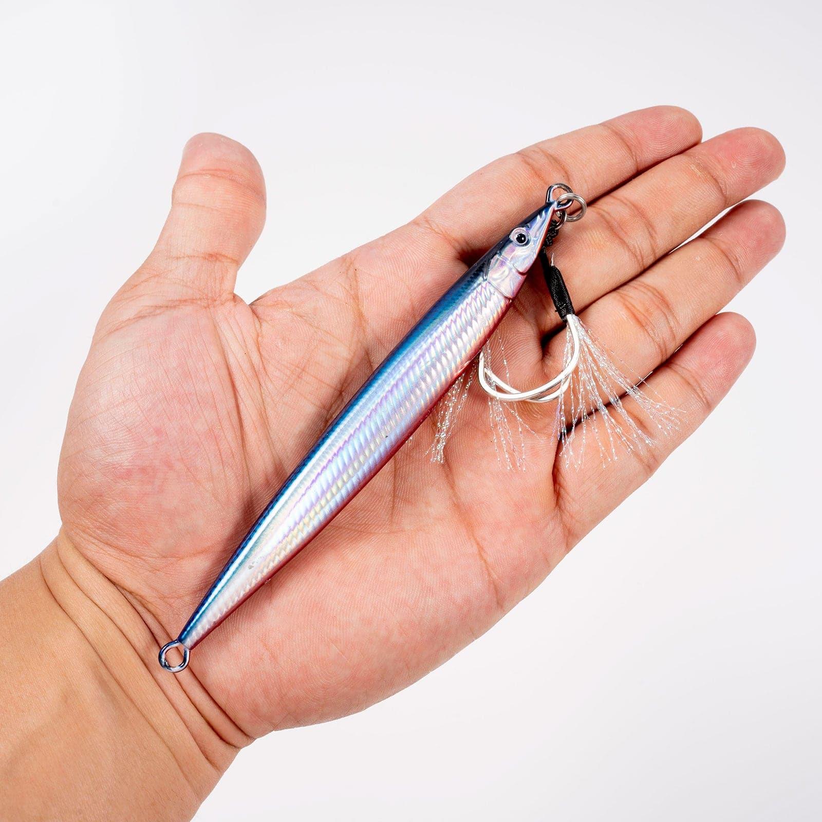 Dr.Fish Saltwater Vertical pencil Jigs  5.12'' 3.5oz - Image 13