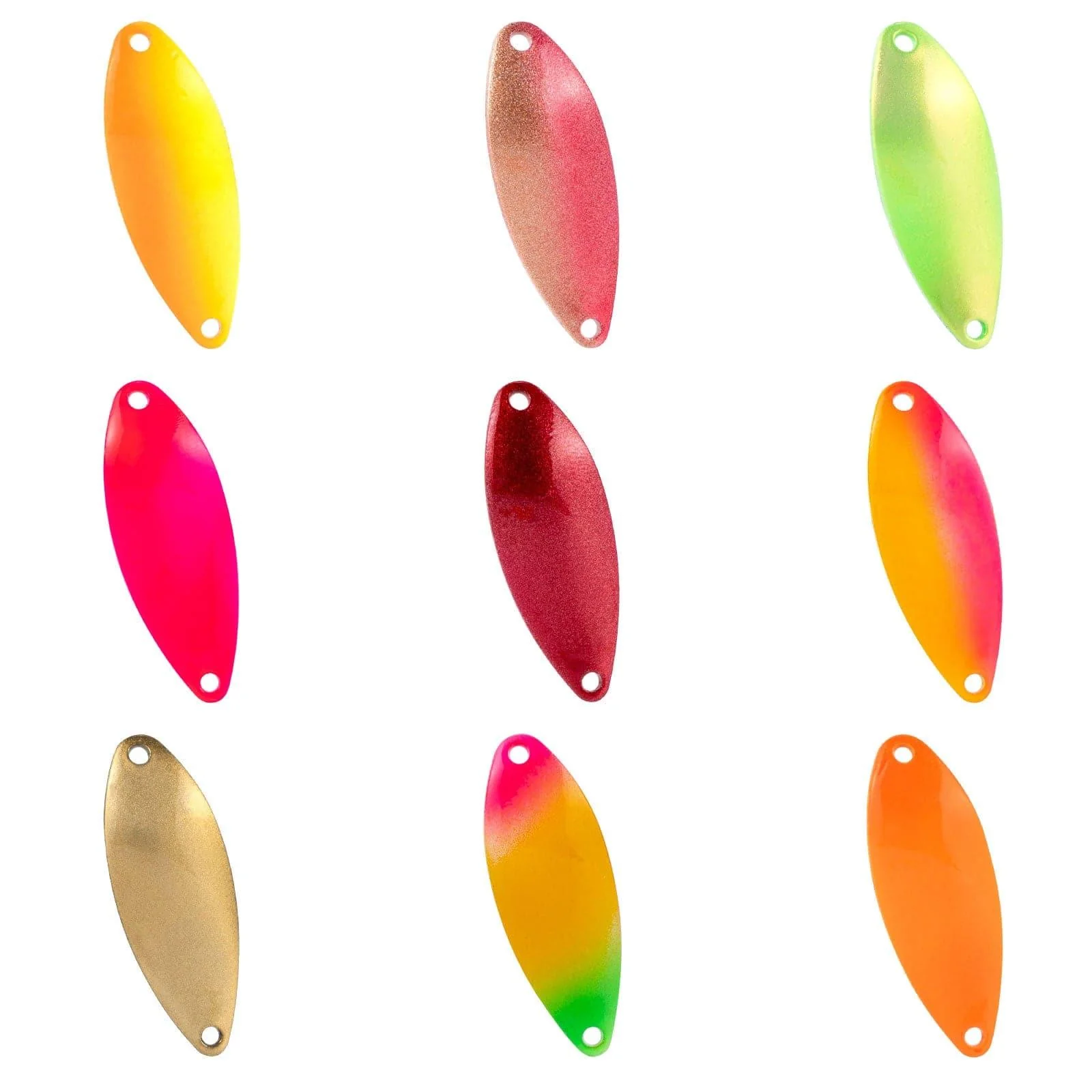 Dr.Fish 18pcs Spinner Blades Kit 1.4"*0.49"