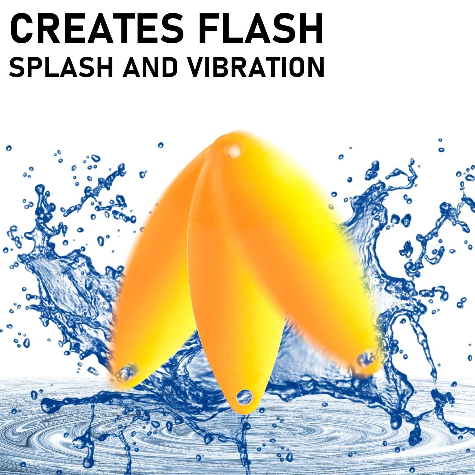 Dr.Fish 18pcs Spinner Blades Kit 1.4"*0.49" - Image 4