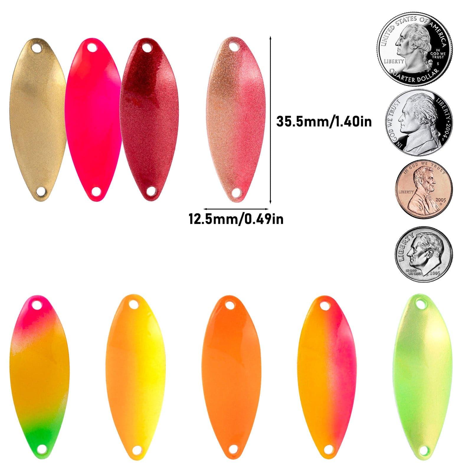Dr.Fish 18pcs Spinner Blades Kit 1.4"*0.49" - Image 7