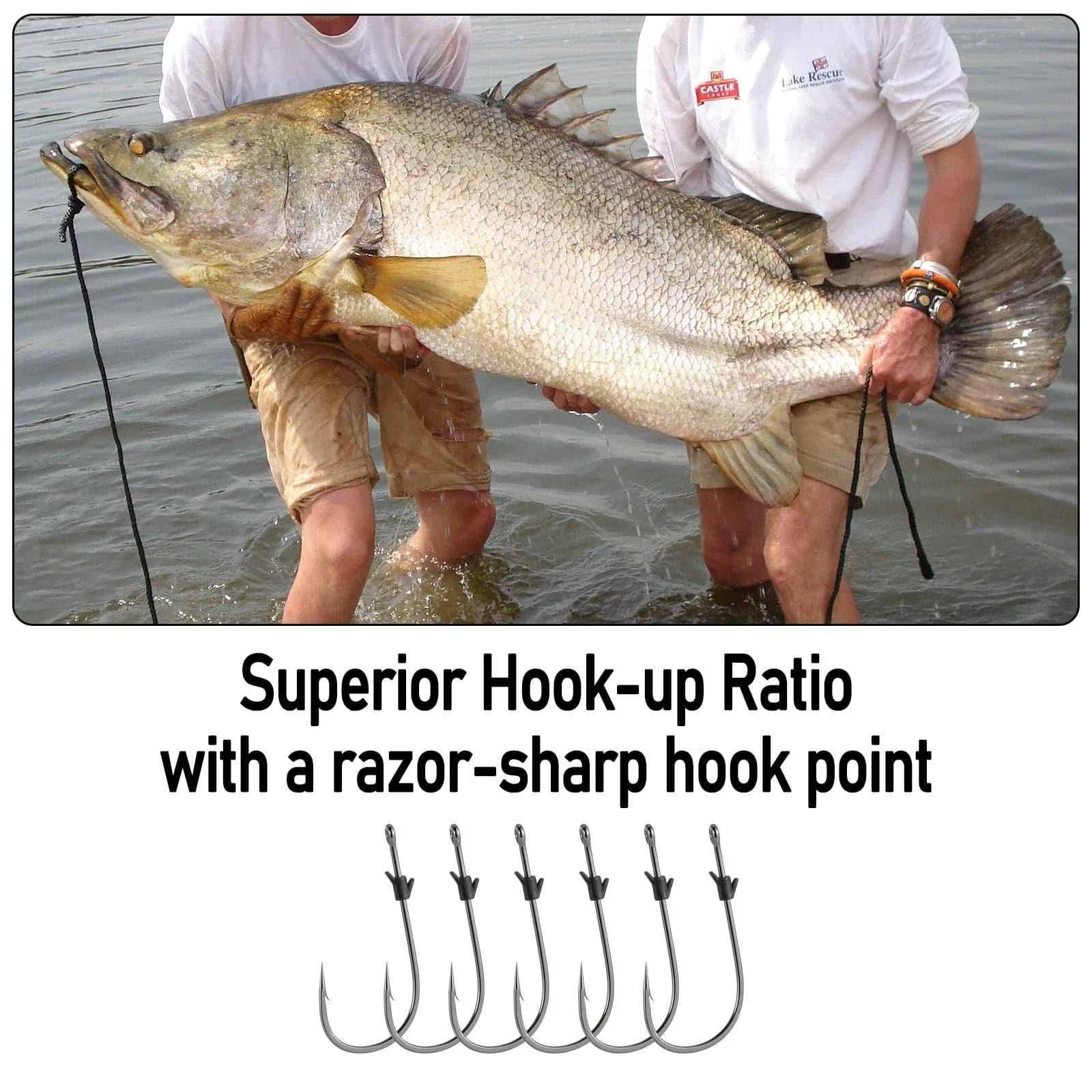 Dr.Fish 20pcs Flipping Hooks 2/0# to 4/0# - Image 3
