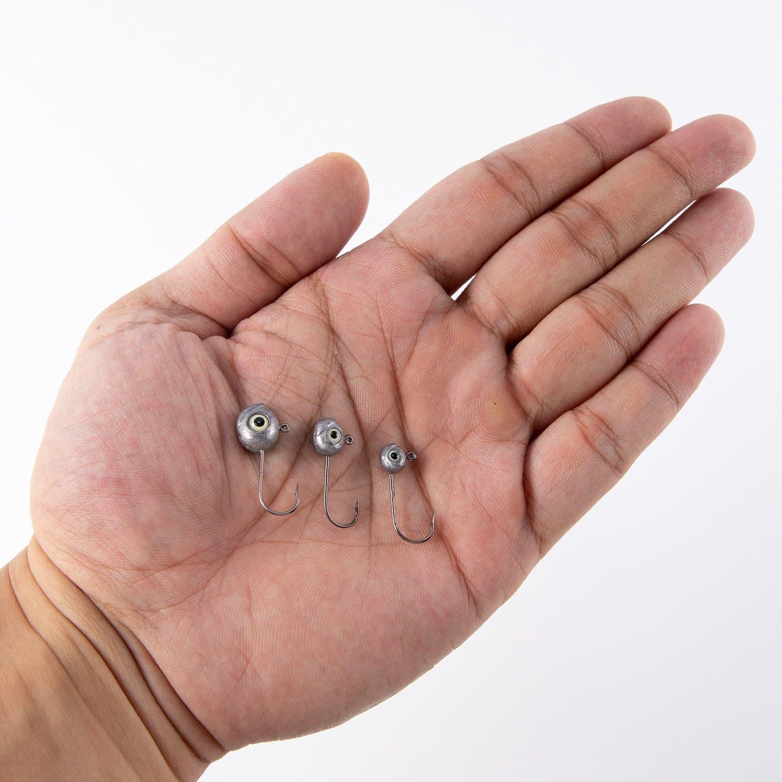 Dr.Fish 20pcs Crappie Jig Heads 1/32oz-1/8oz - Image 7