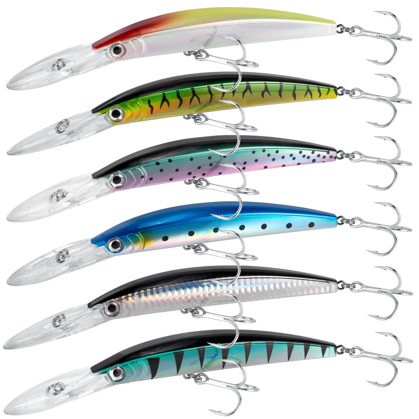 Dr.Fish 3pcs Minnow Jerkbait 7" 0.93oz