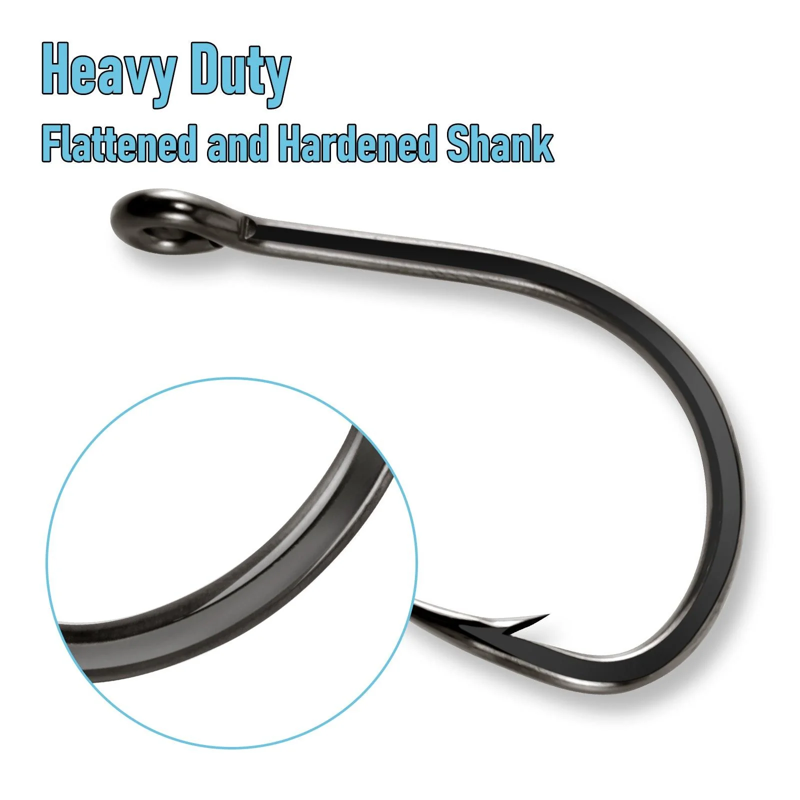 Dr.Fish 30pcs Stainless In-line Live Bait Hook #1-12/0 - Image 8