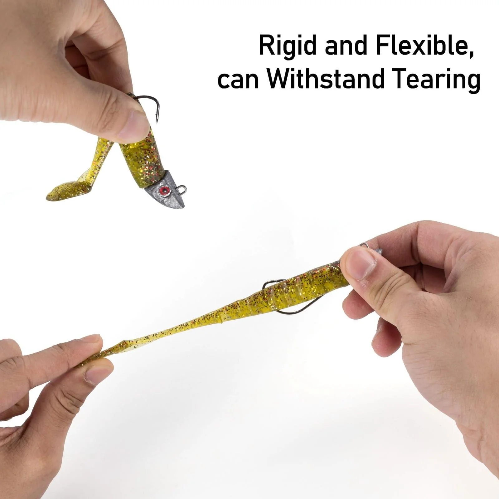 Dr.Fish 3pcs Soft Plastic Swimbait  5.11'' 0.94oz - Image 4