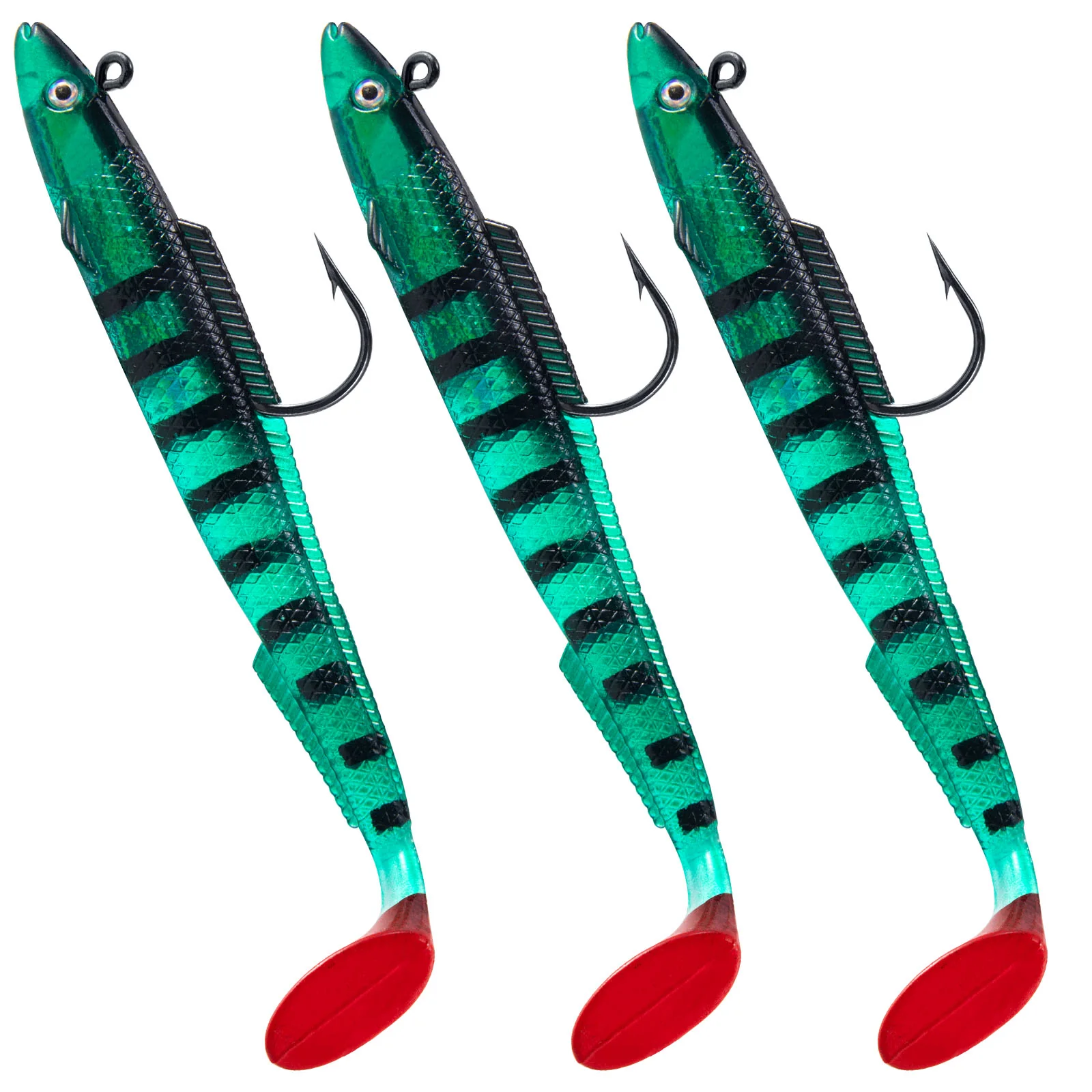 Dr.Fish 3pcs Sandeel Fishing Lures 15cm/30g - Image 11