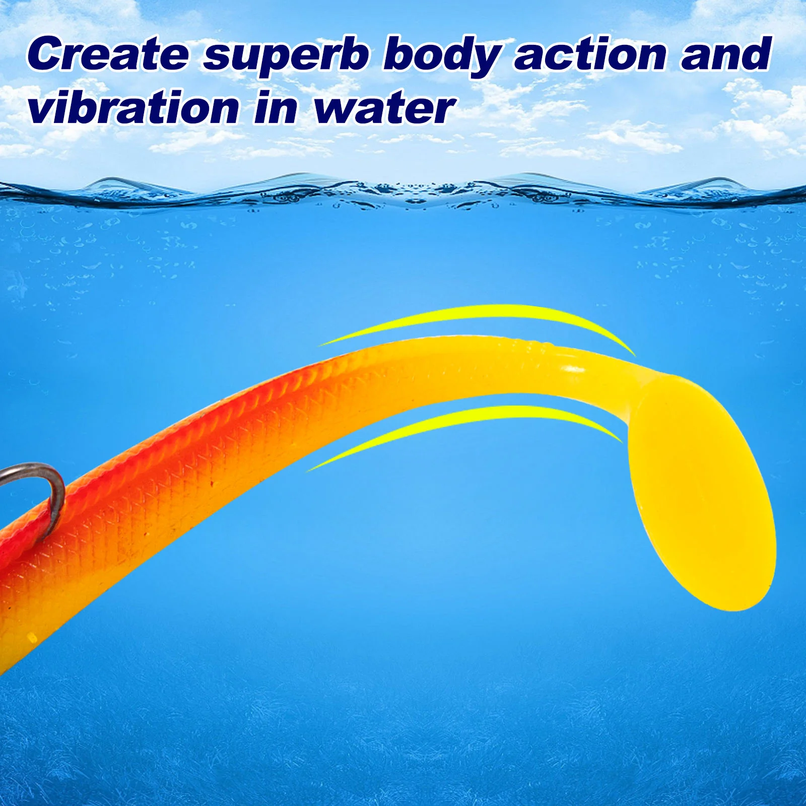 Dr.Fish 3pcs Sandeel Fishing Lures 15cm/30g - Image 4