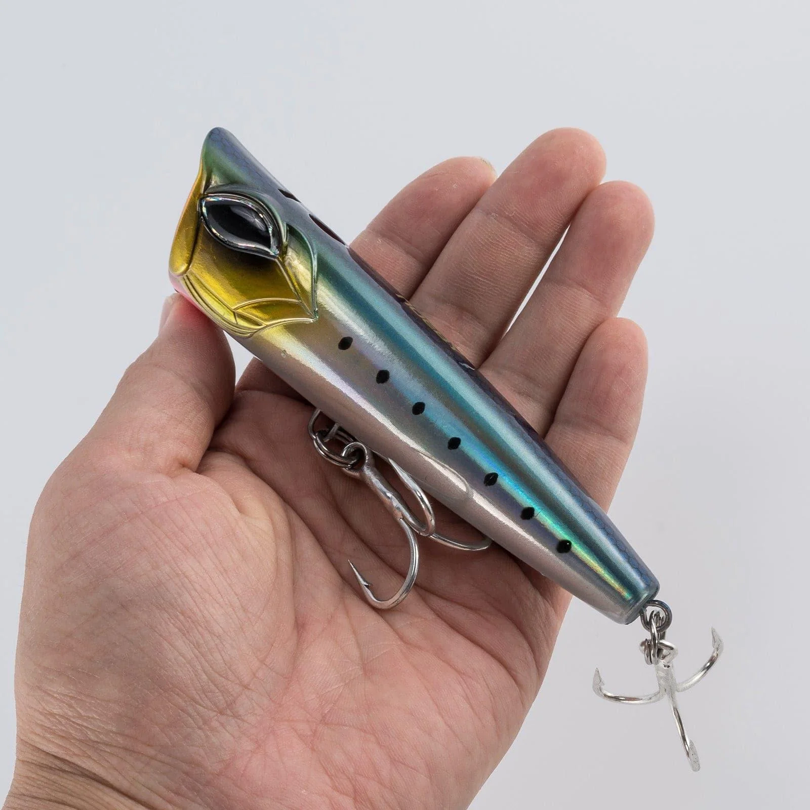 Dr.Fish Topwater Lures with Water Spray Design 4.72''1.44oz - Image 6