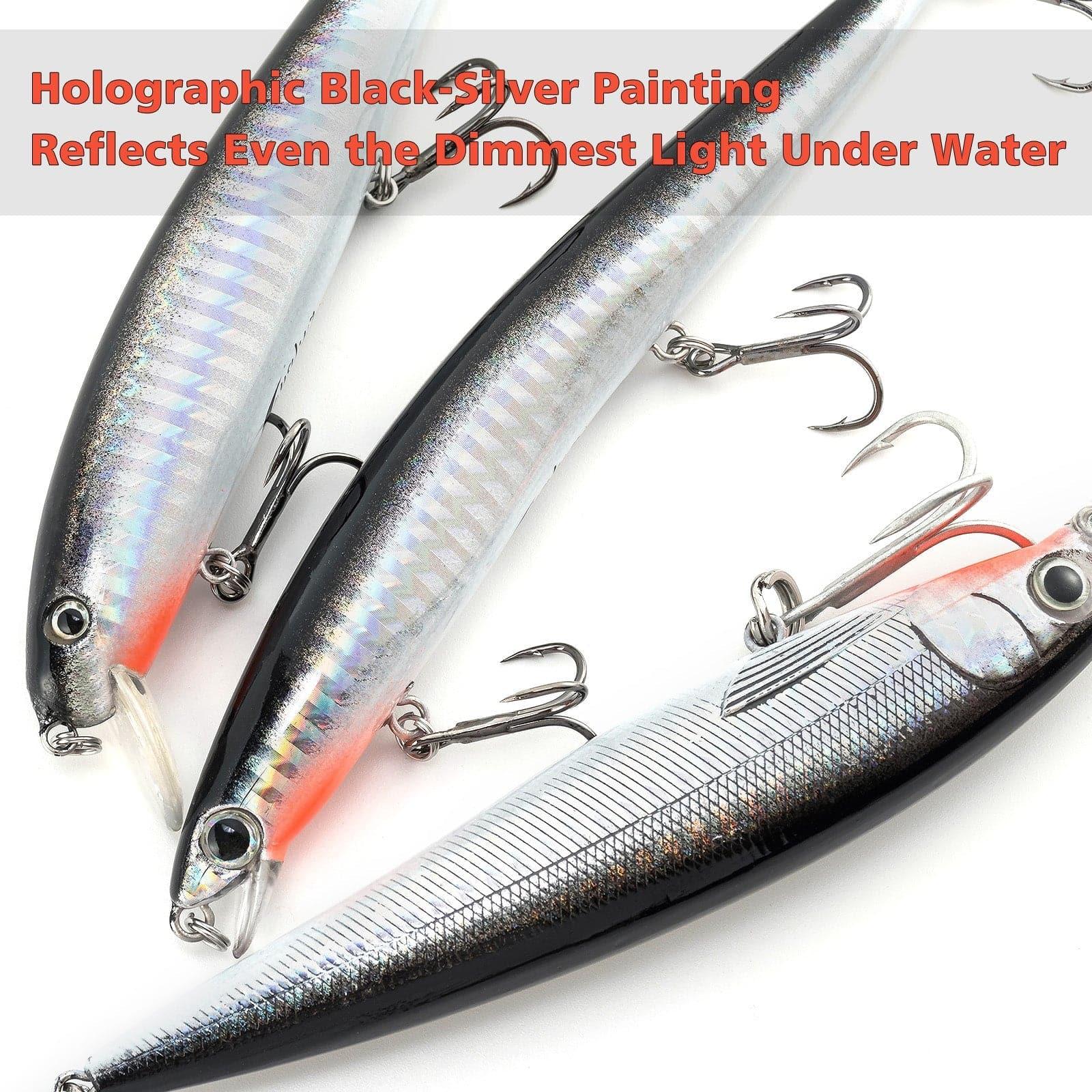 Dr.Fish 4pcs Minnow Lures Kit - Image 2