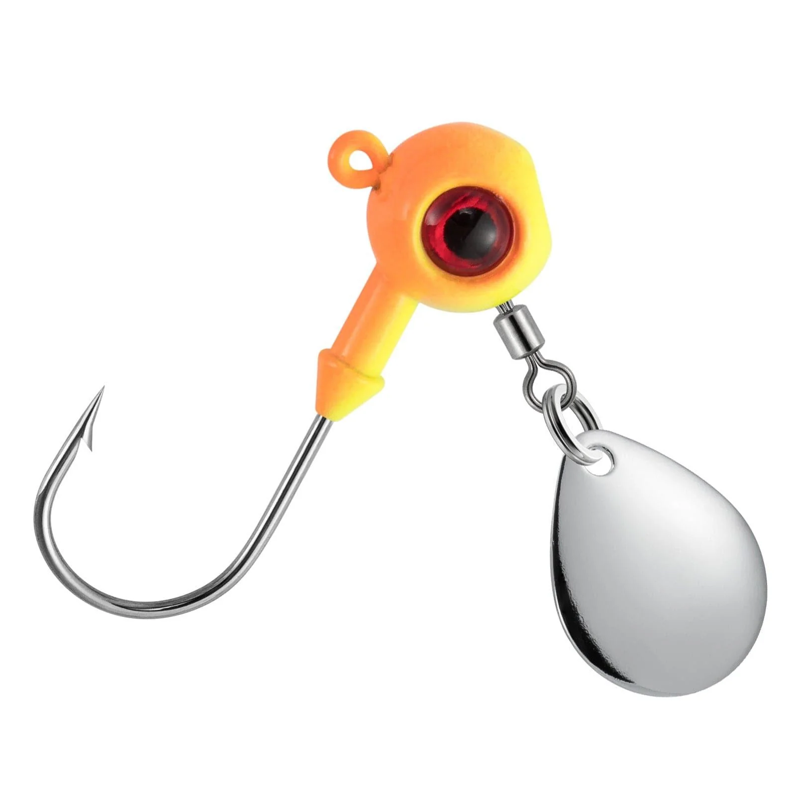 Dr.Fish 10pcs Underspin Jig Heads 1/8oz-1/4oz - Image 15