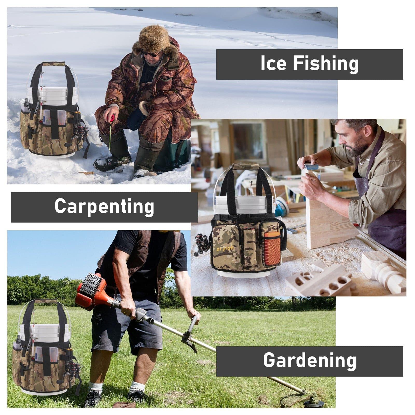 Dr.Fish 5pcs Gallon Bucket Tool Organizer - Image 7