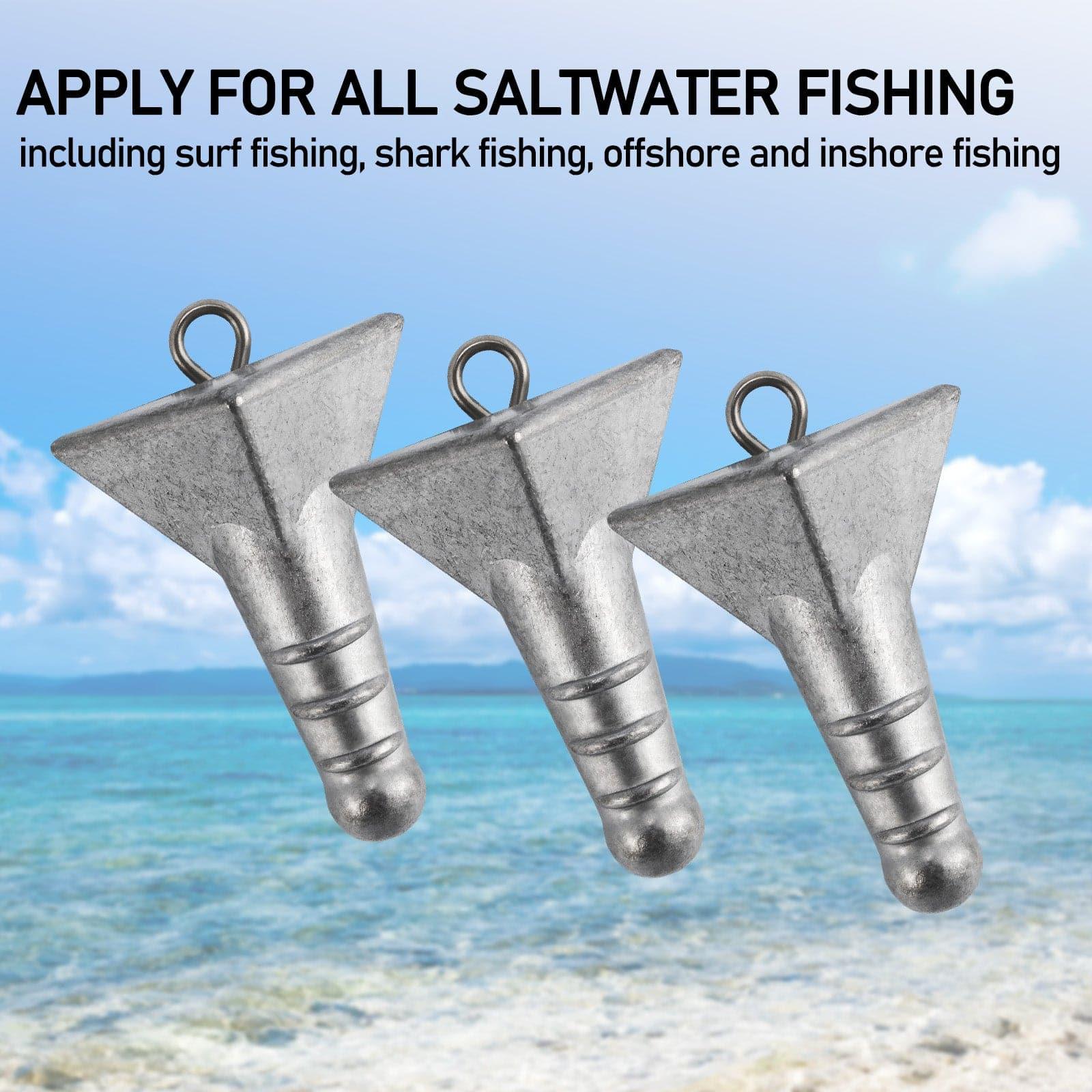 Dr.Fish 5pcs Storm Sinkers 1oz to 4oz - Image 6