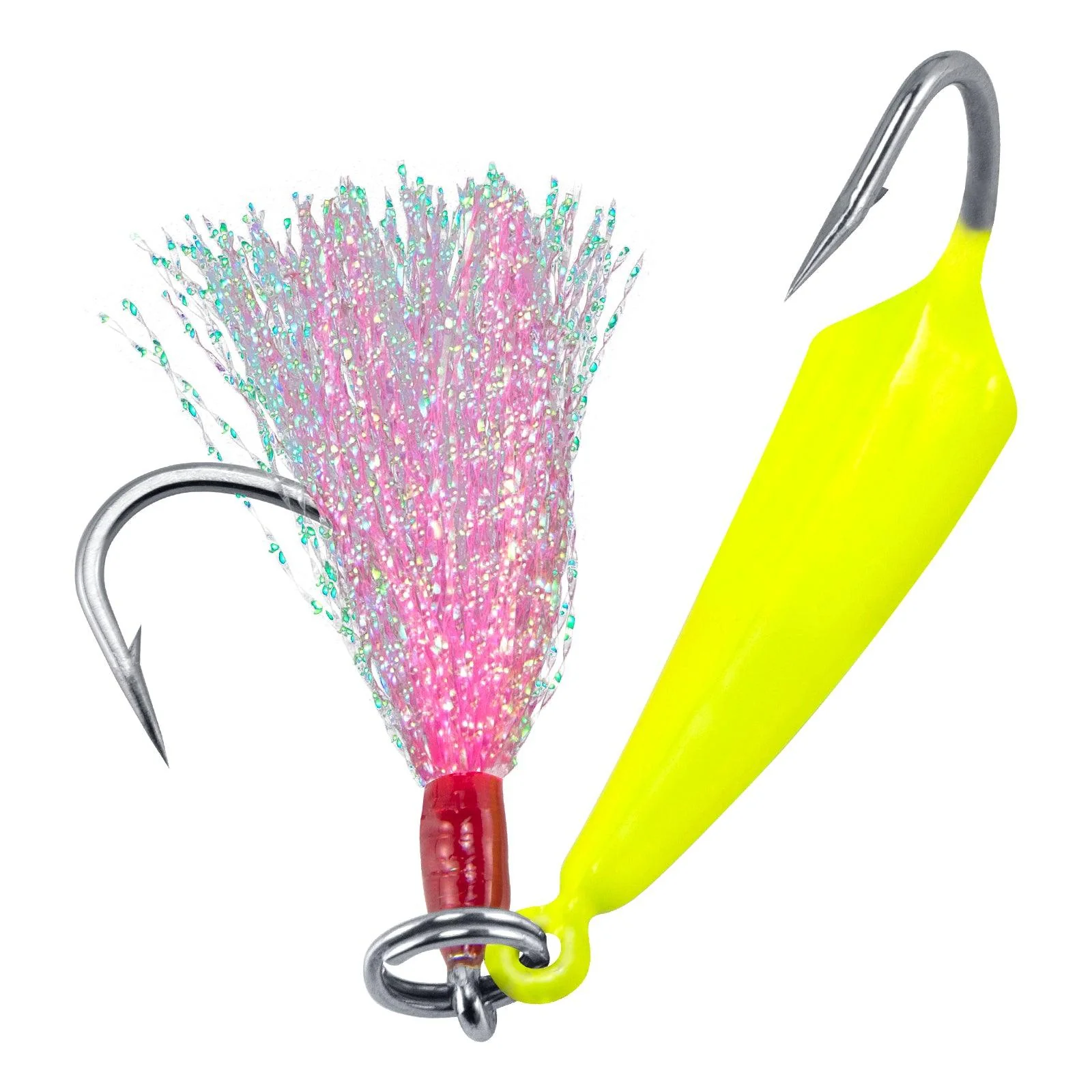Dr.Fish 5pcs Pompano Jigs with Teaser Hooks - Image 8