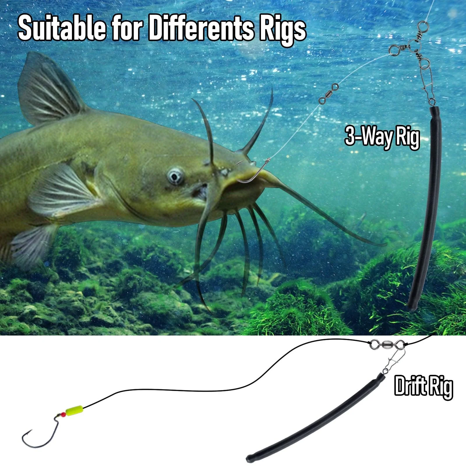 Dr.Fish 6pcs Drifting Dragging Sinkers 1oz-4oz - Image 5