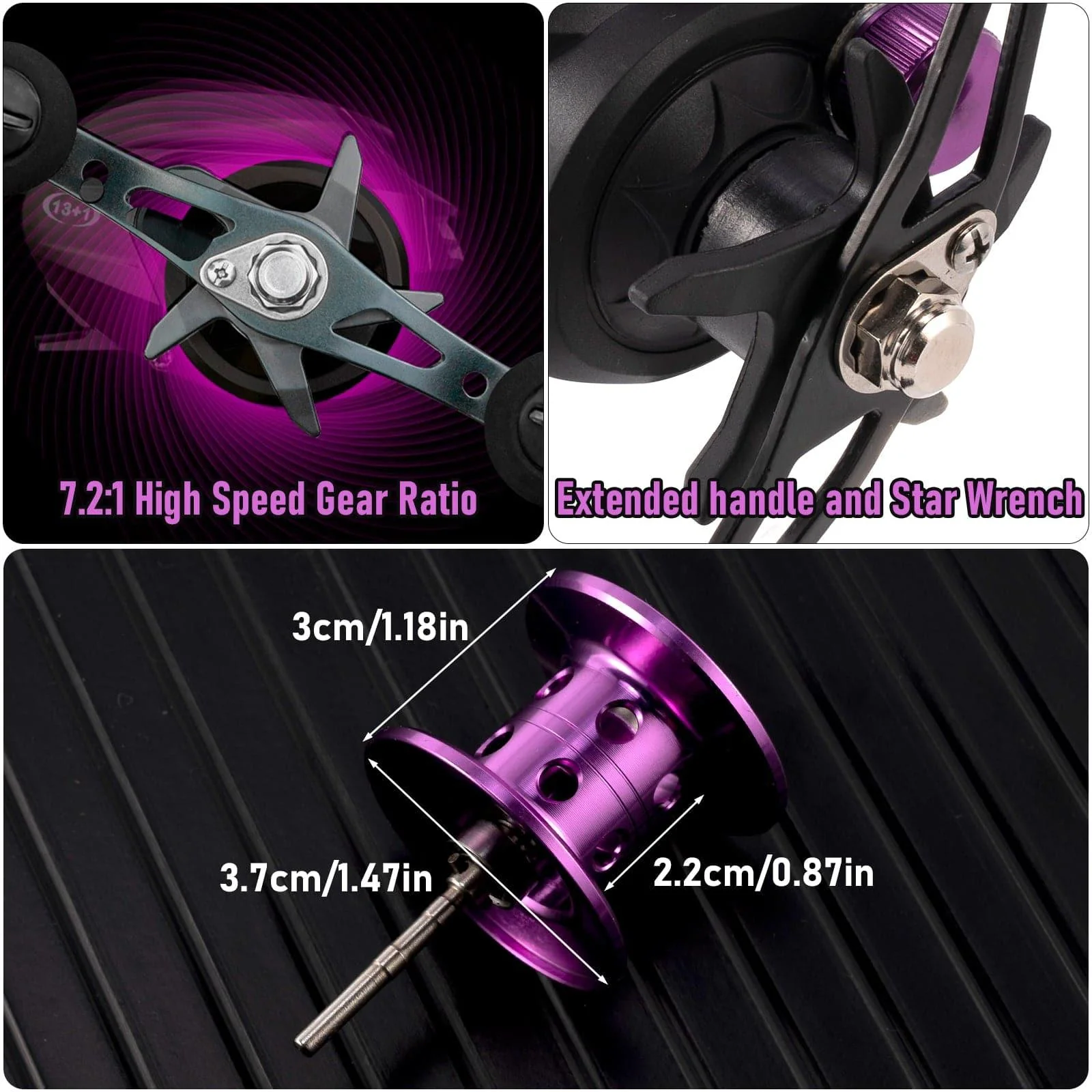 Dr.Fish 45pcs Surf Fishing Rod and Reel Combo - Image 4