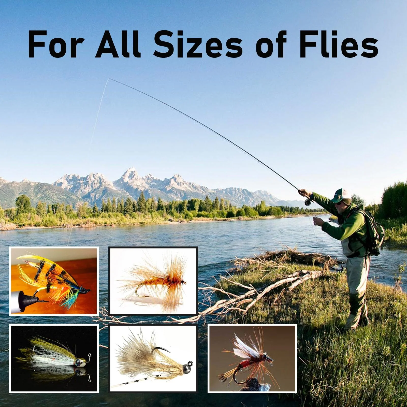 Dr.Fish 1pc Fly Tying Dubbing Twister 4.09" - Image 7