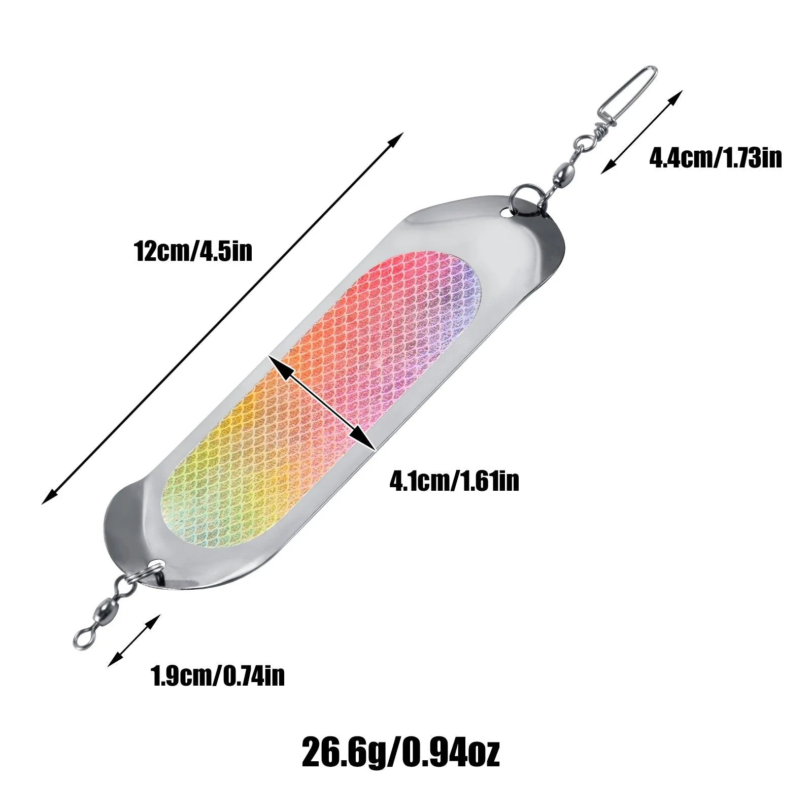 Dr.Fish Diving Board Trolling Lures 12cm 23g - Image 6