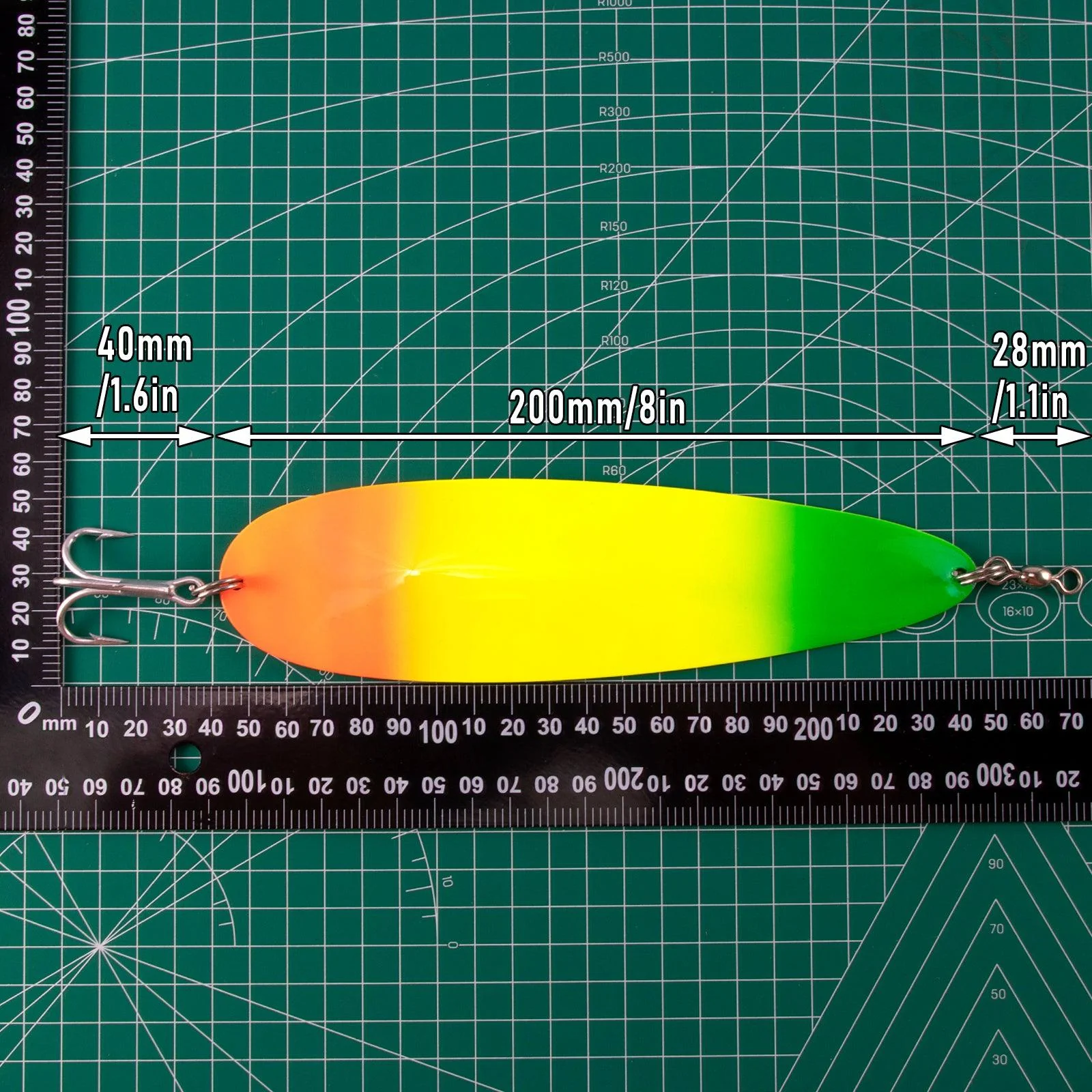 Dr.Fish Heavy Duty Flutter Spoon 8" - Image 2